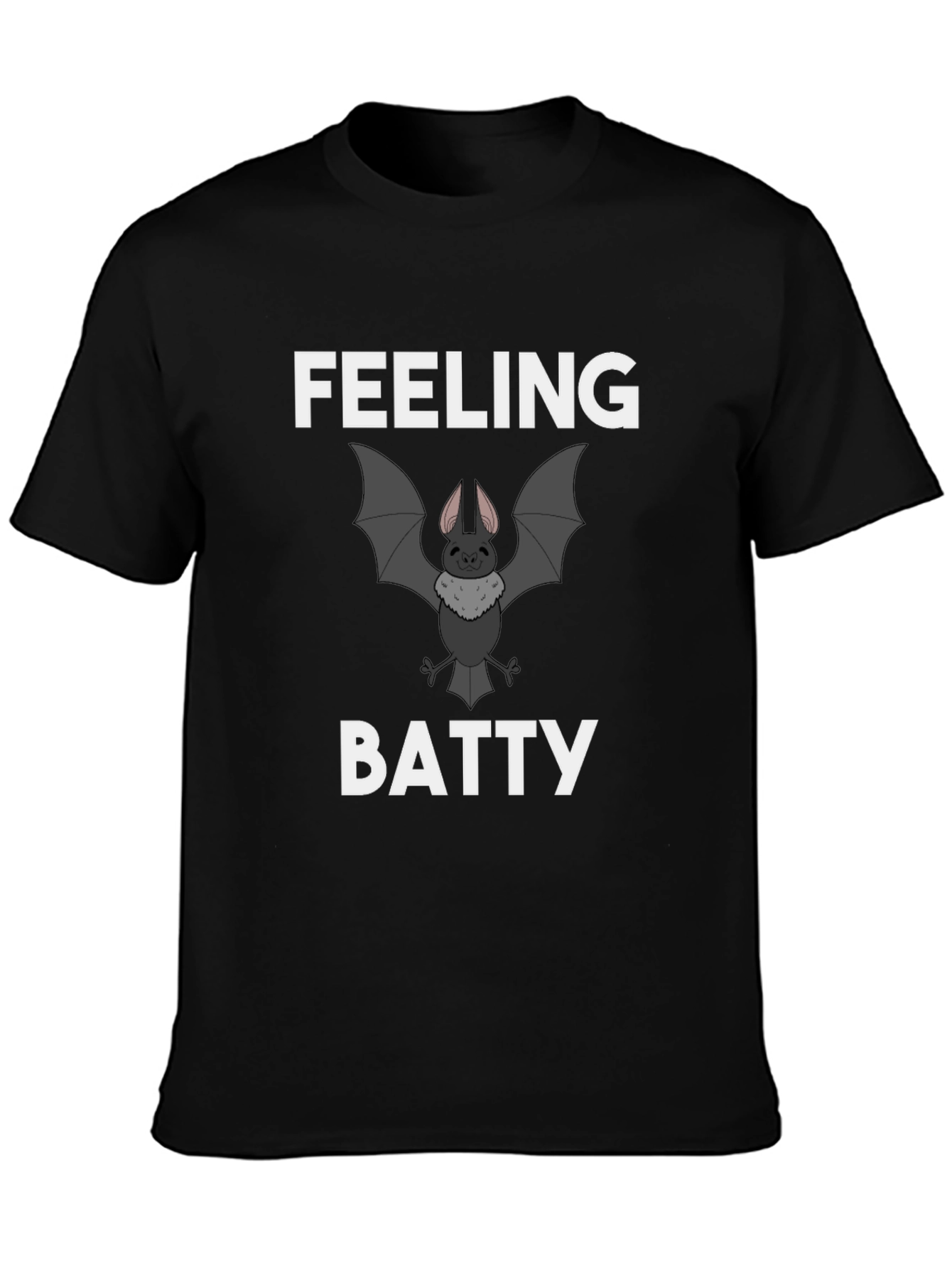 Black Feeling Batty Graphic Tee view 3