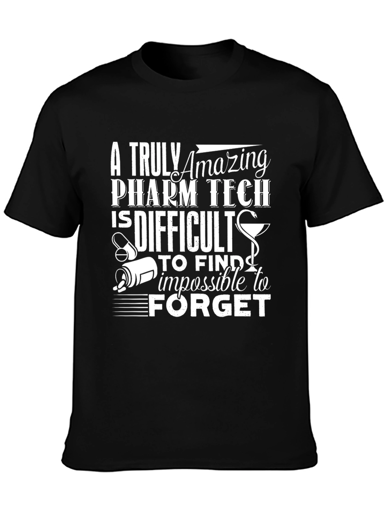 Amazing Pharm Tech Graphic Tee - Black - 3