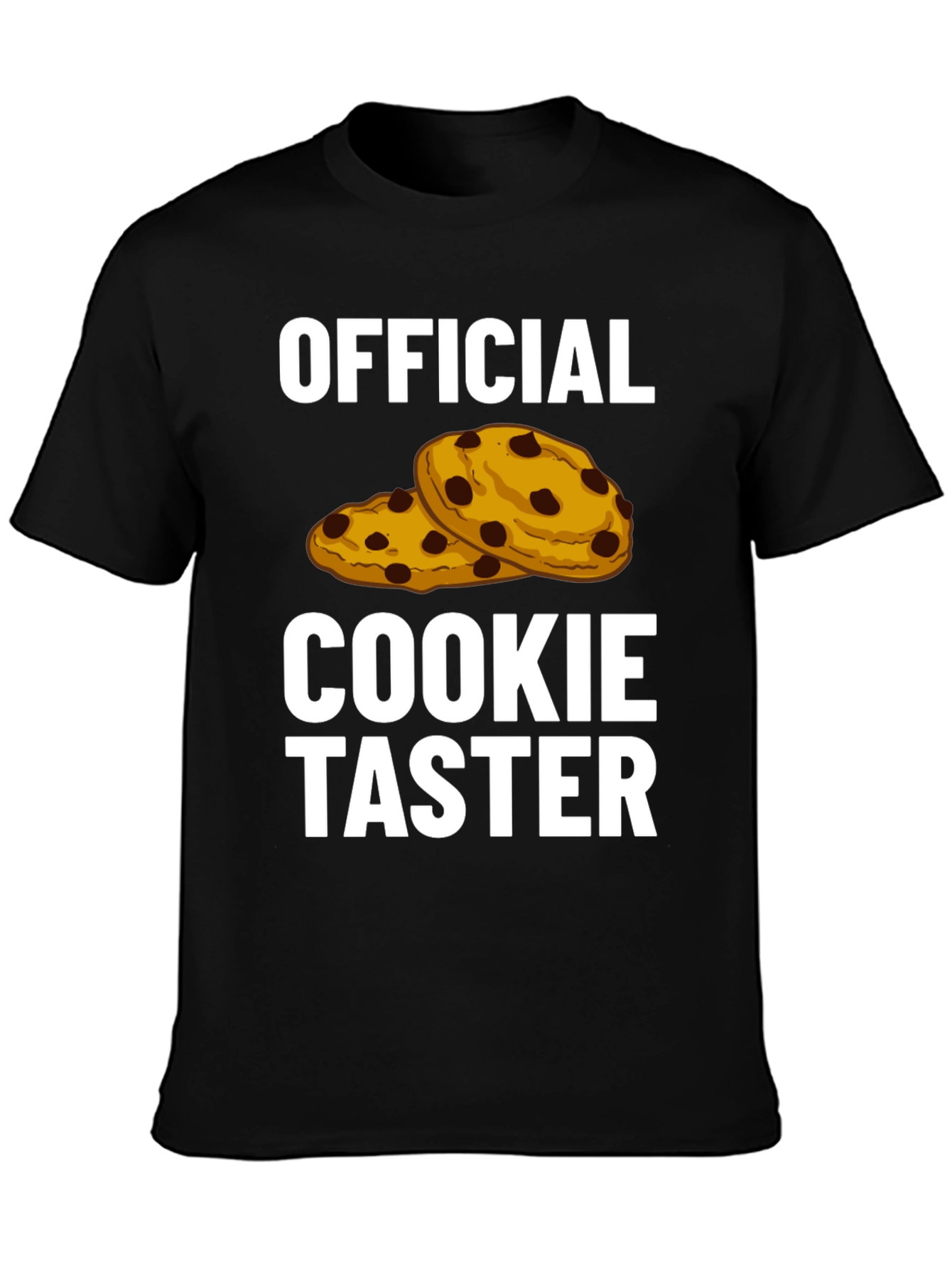 Black Official Cookie Taster Graphic Tee view 3