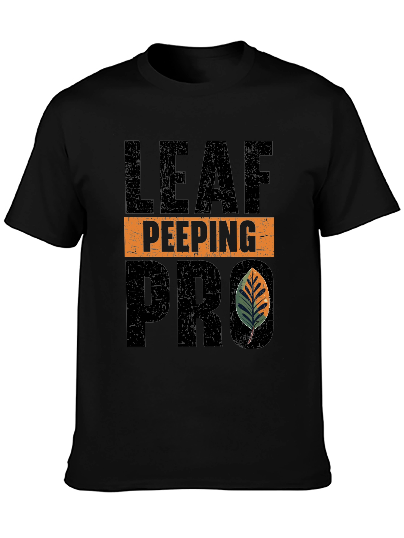 Leaf Peeping Pro T-Shirt, Fall Apparel - 3