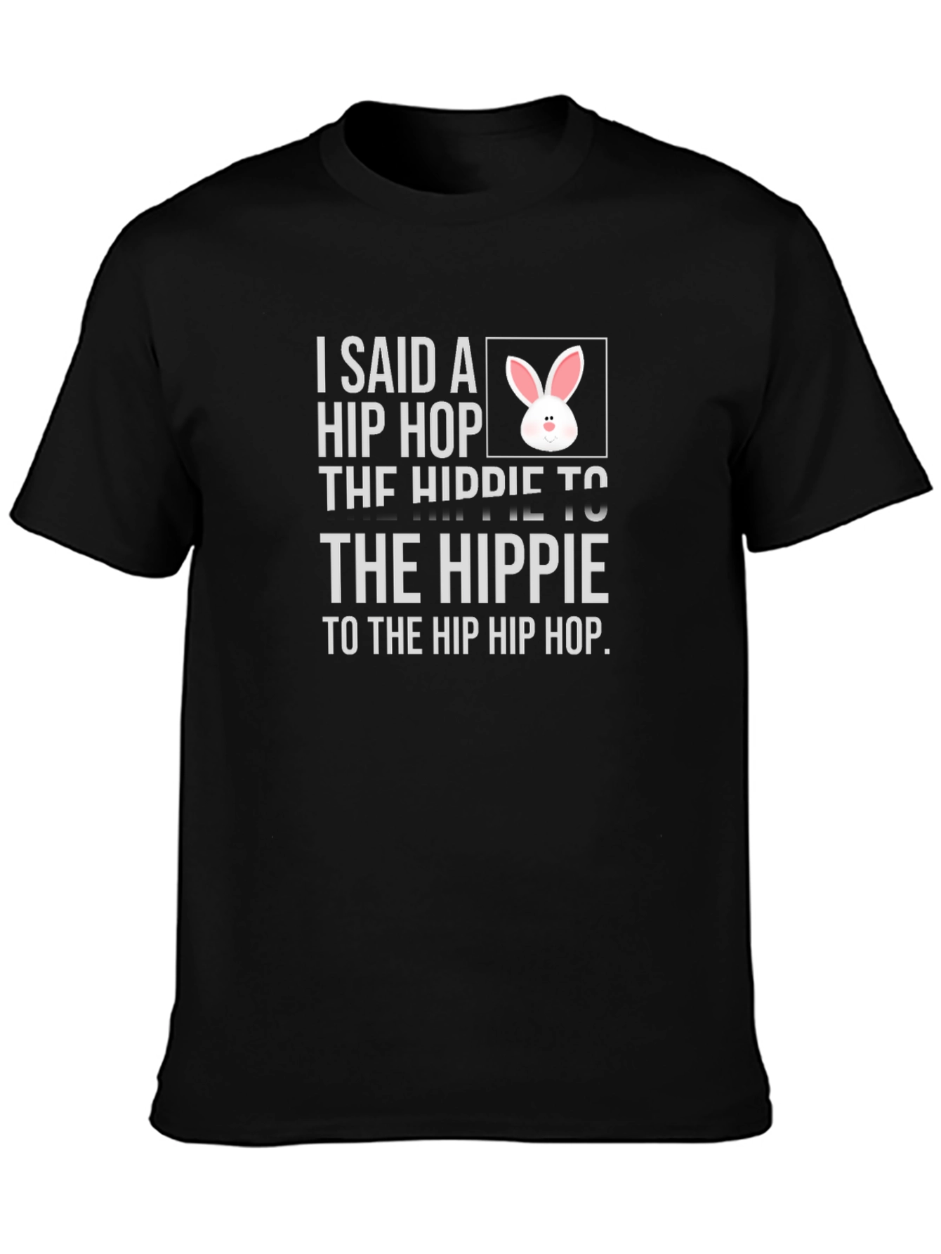 Black Hip Hop Easter T-Shirt view 3