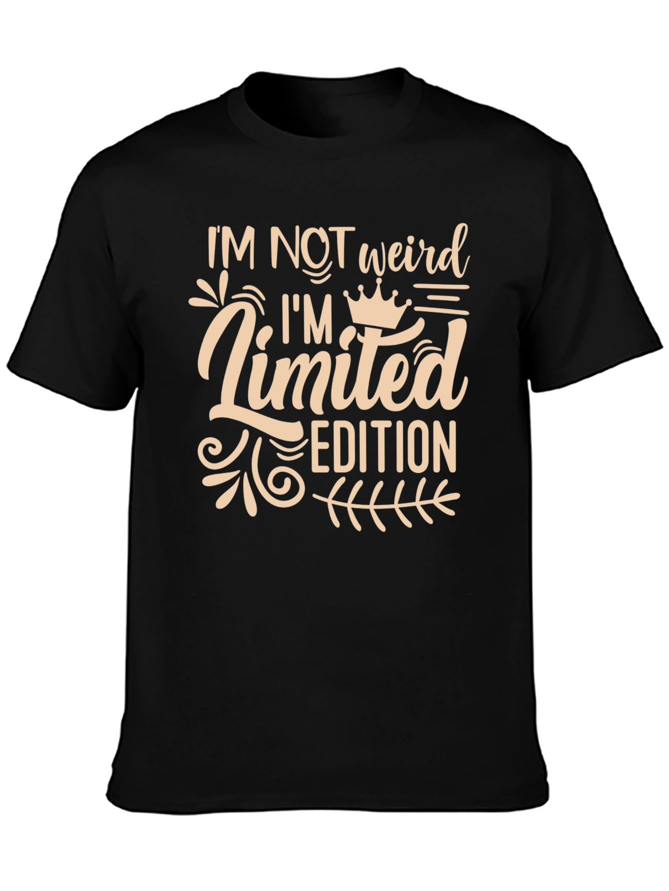 Limited Edition Graphic Tee - Black Cotton T-Shirt - 3