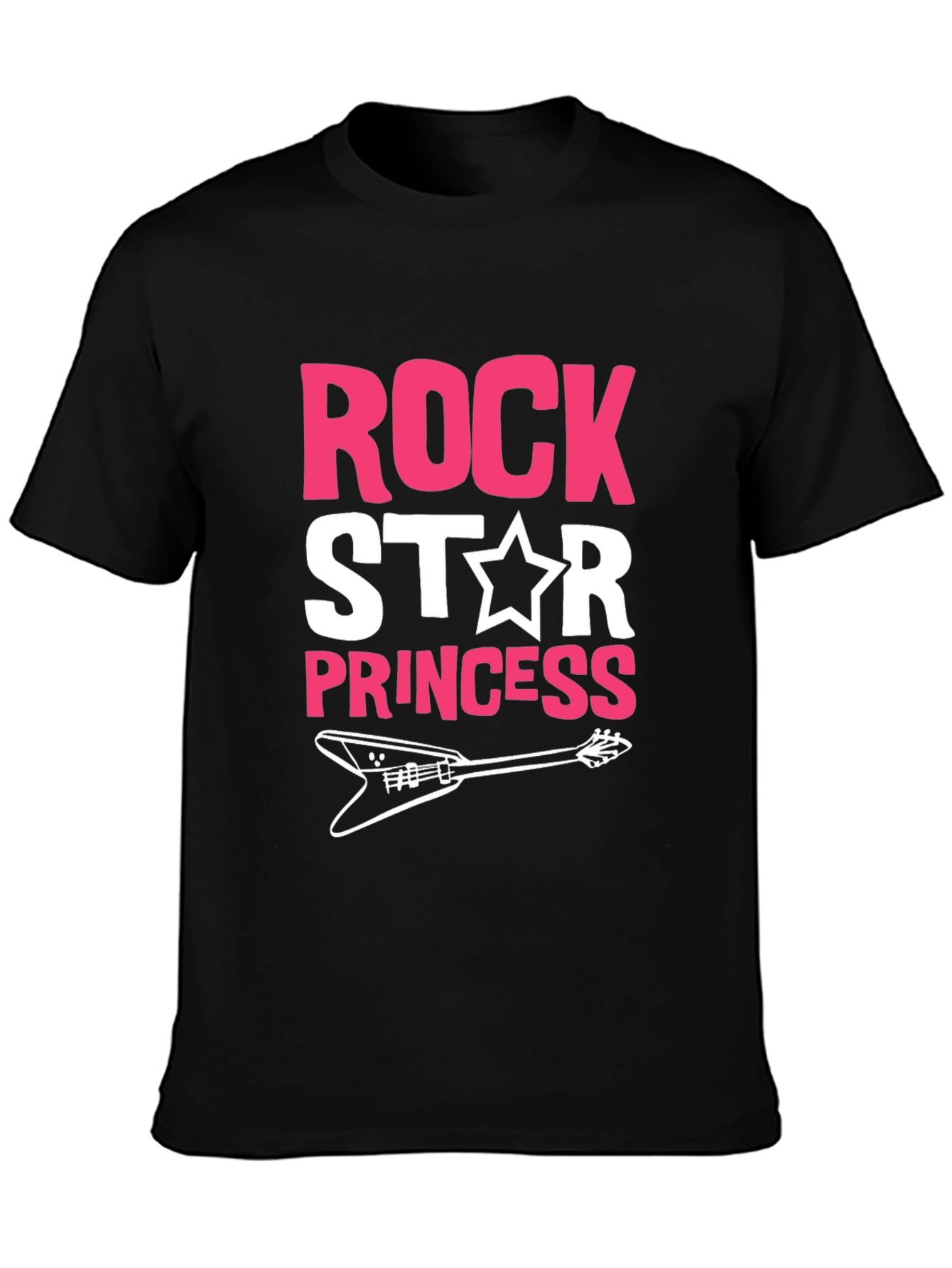 Black Rock Star Princess Graphic Tee view 3