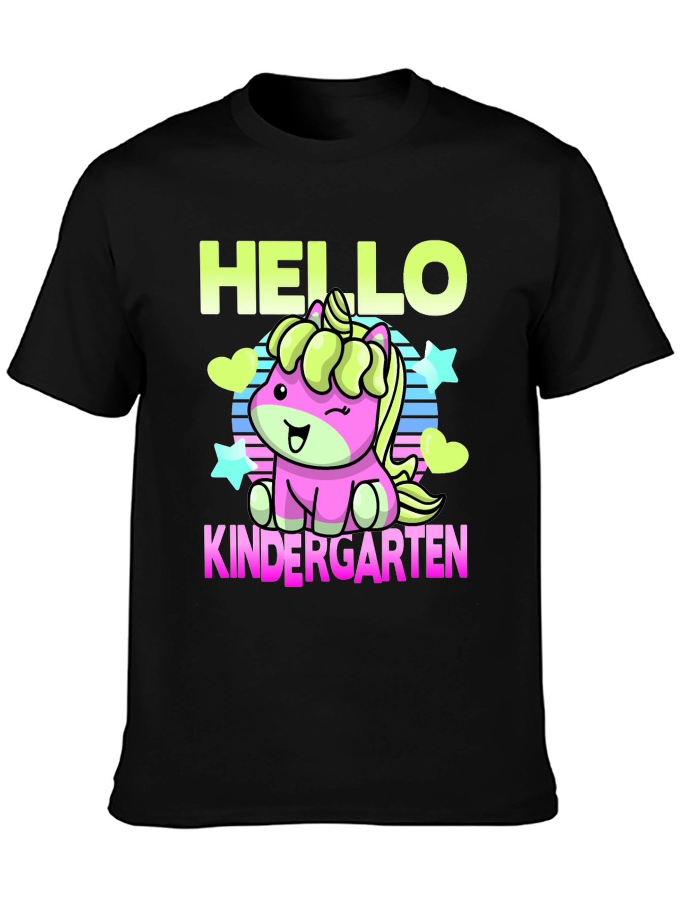 Hello Kindergarten Unicorn T-Shirt - 3
