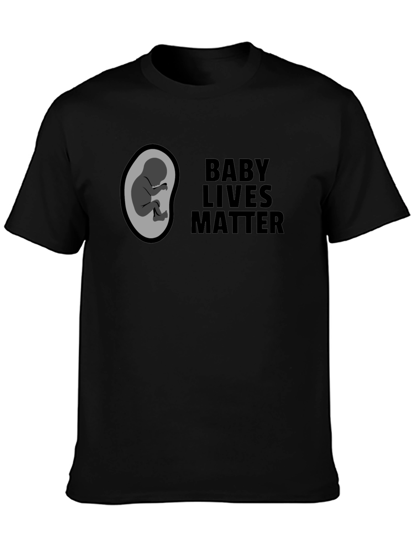 Black Baby Lives Matter Graphic Tee view 3