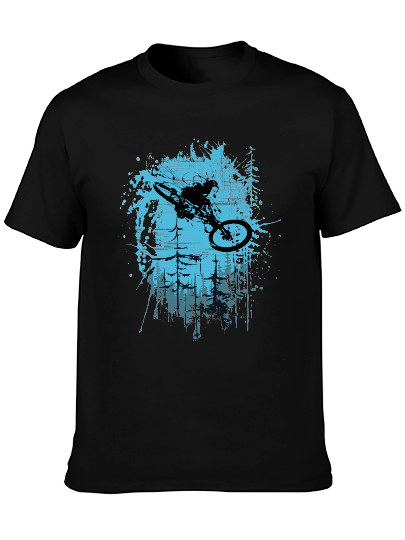 Black Mountain Biking Graphic Tee view 3