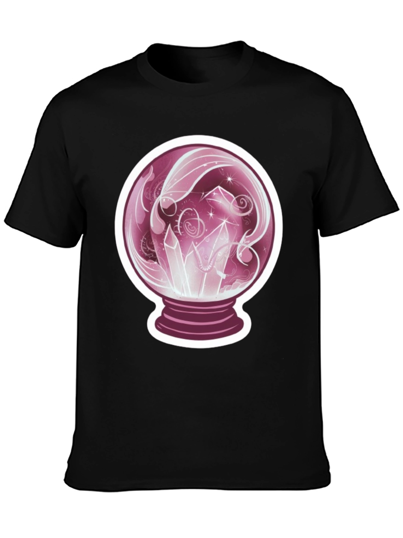 Crystal Ball Graphic Tee - Mystical Design - 3