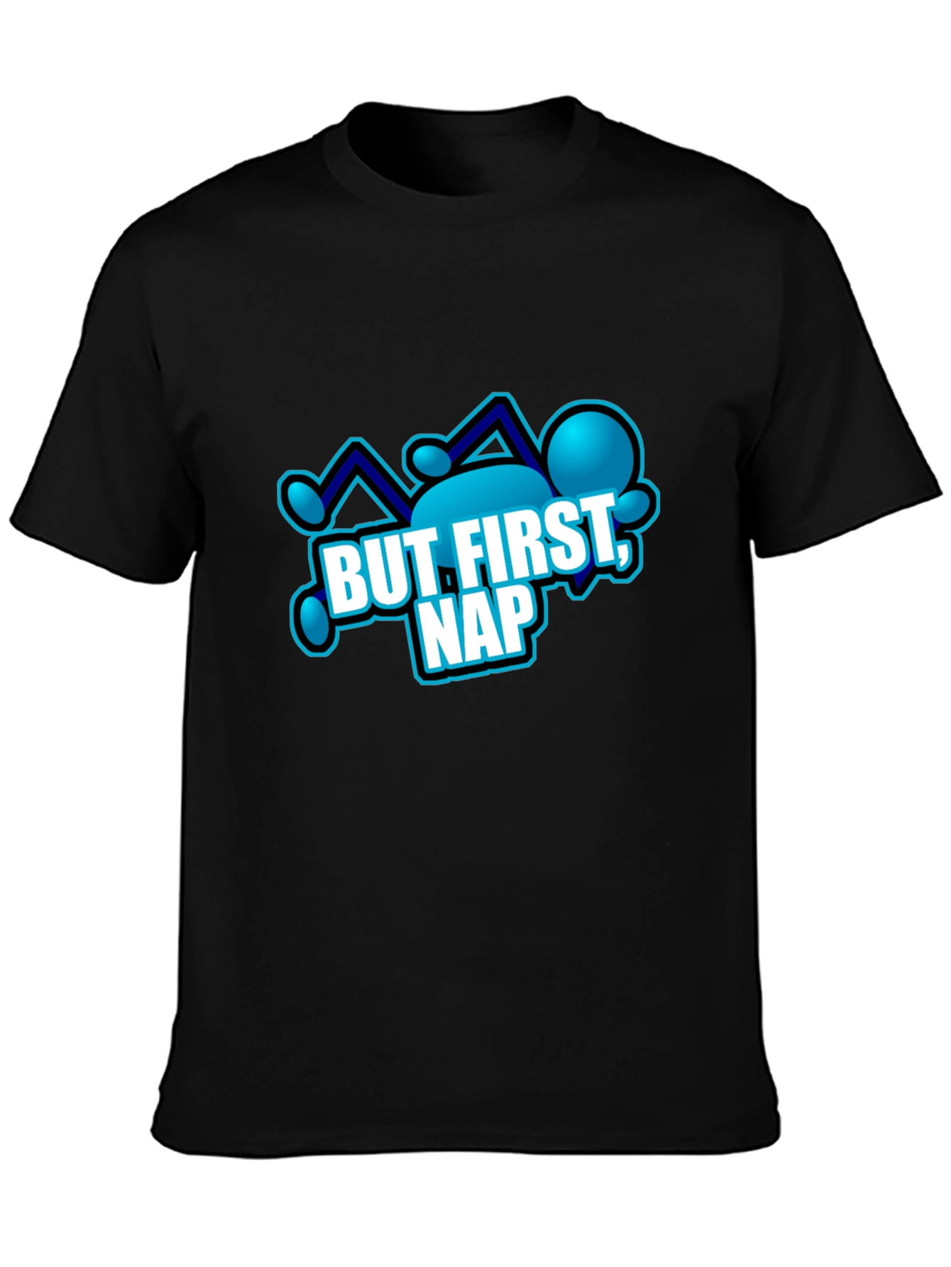 Black But First, Nap T-Shirt - Relaxing Comfort view 3