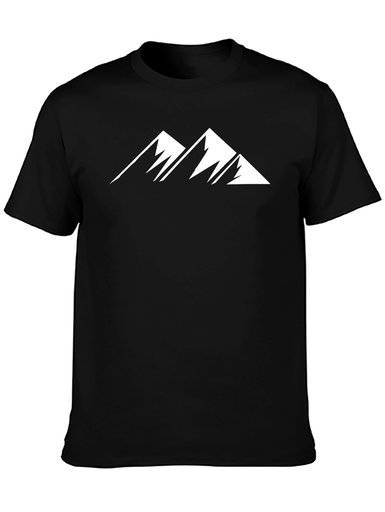 Black Mountain Peak Graphic T-Shirt view 3