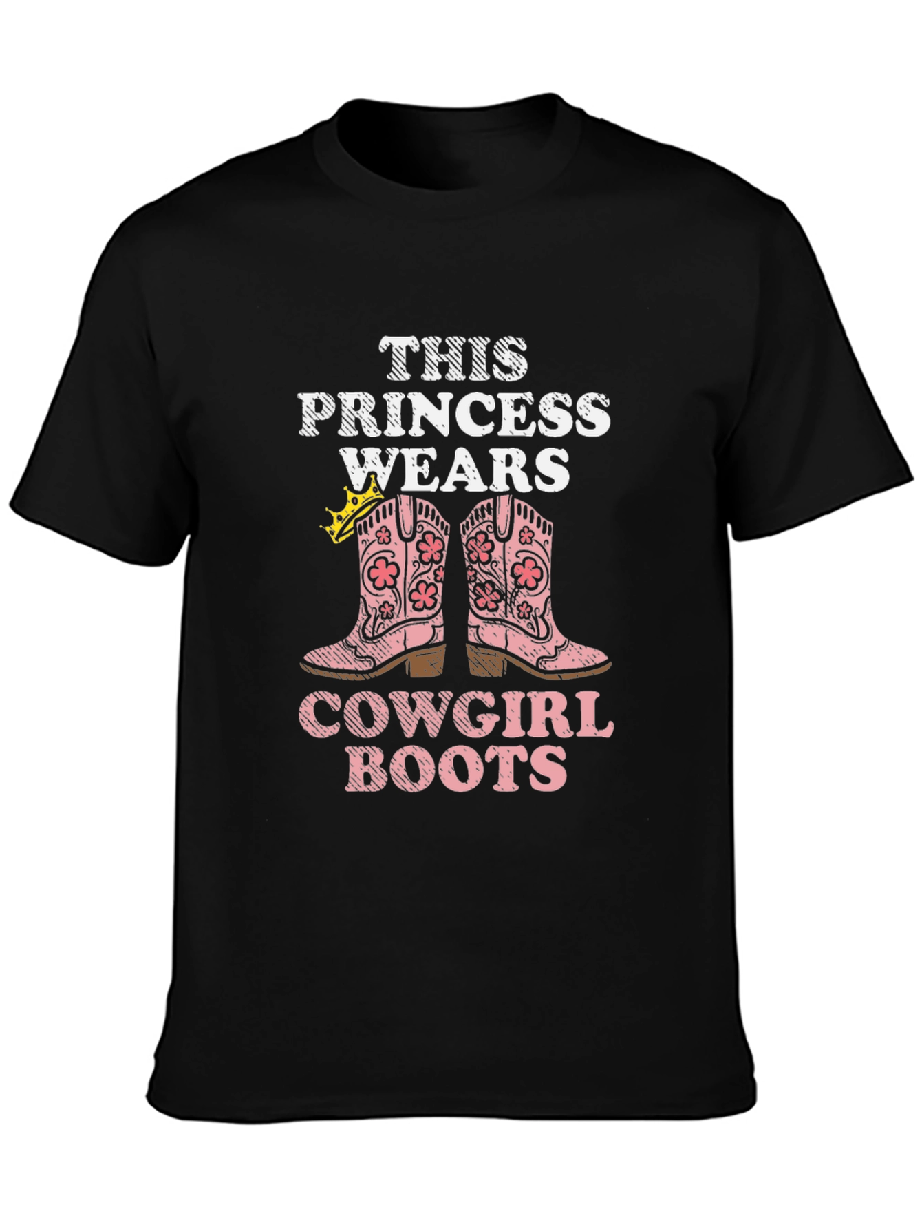 Princess Cowgirl Boots T-Shirt - 3