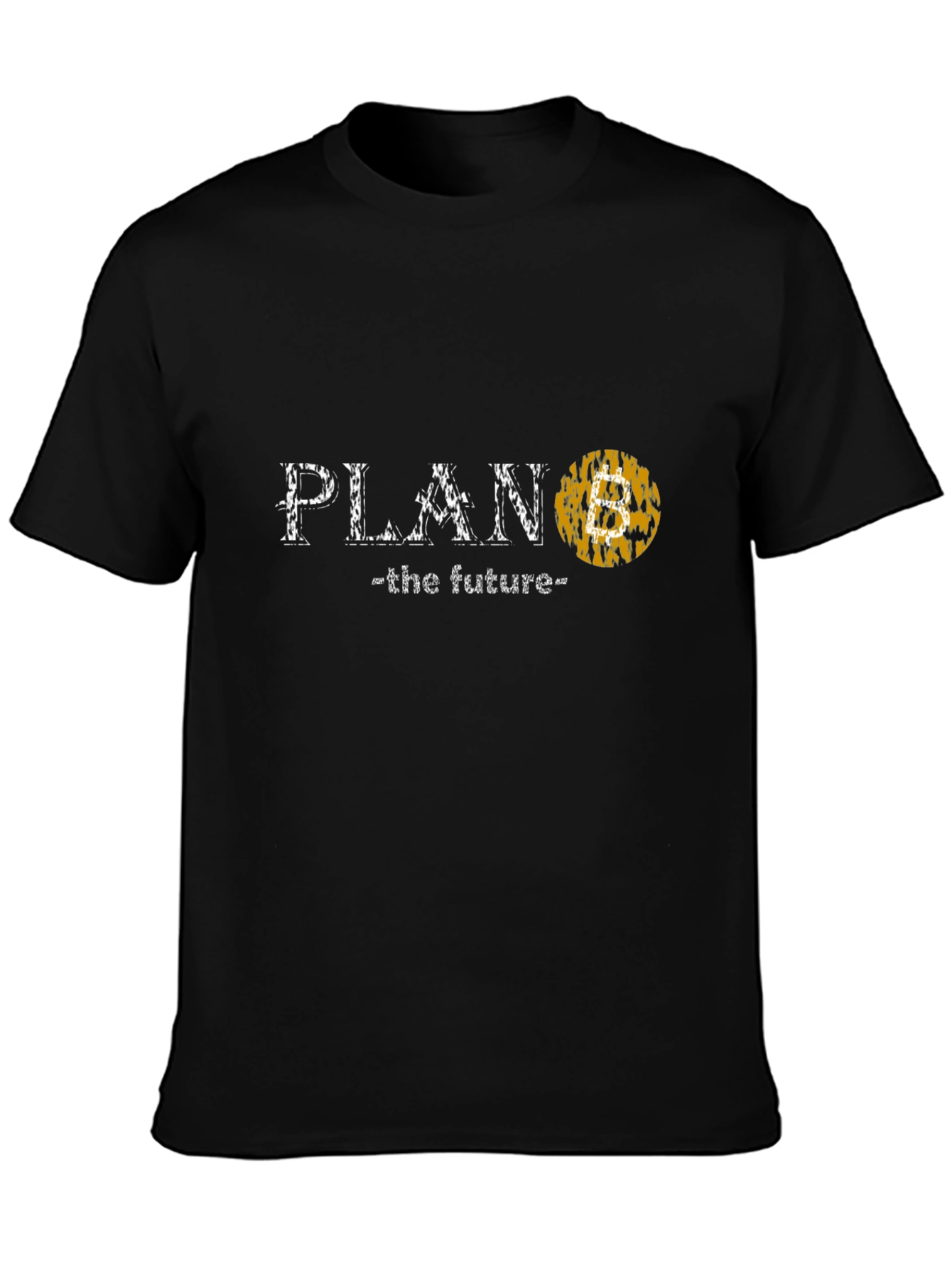 Black Plan B Crypto T-Shirt - Future of Finance view 3