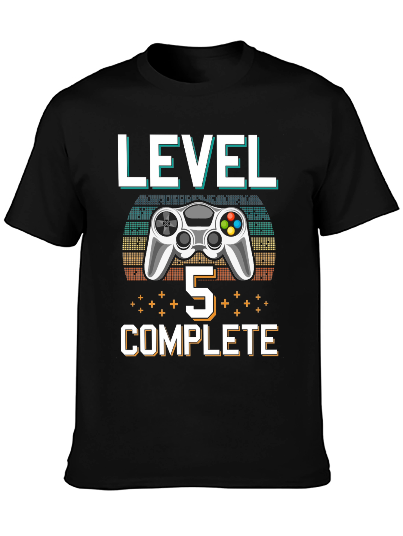 Black Level 5 Complete Gamer T-Shirt view 3
