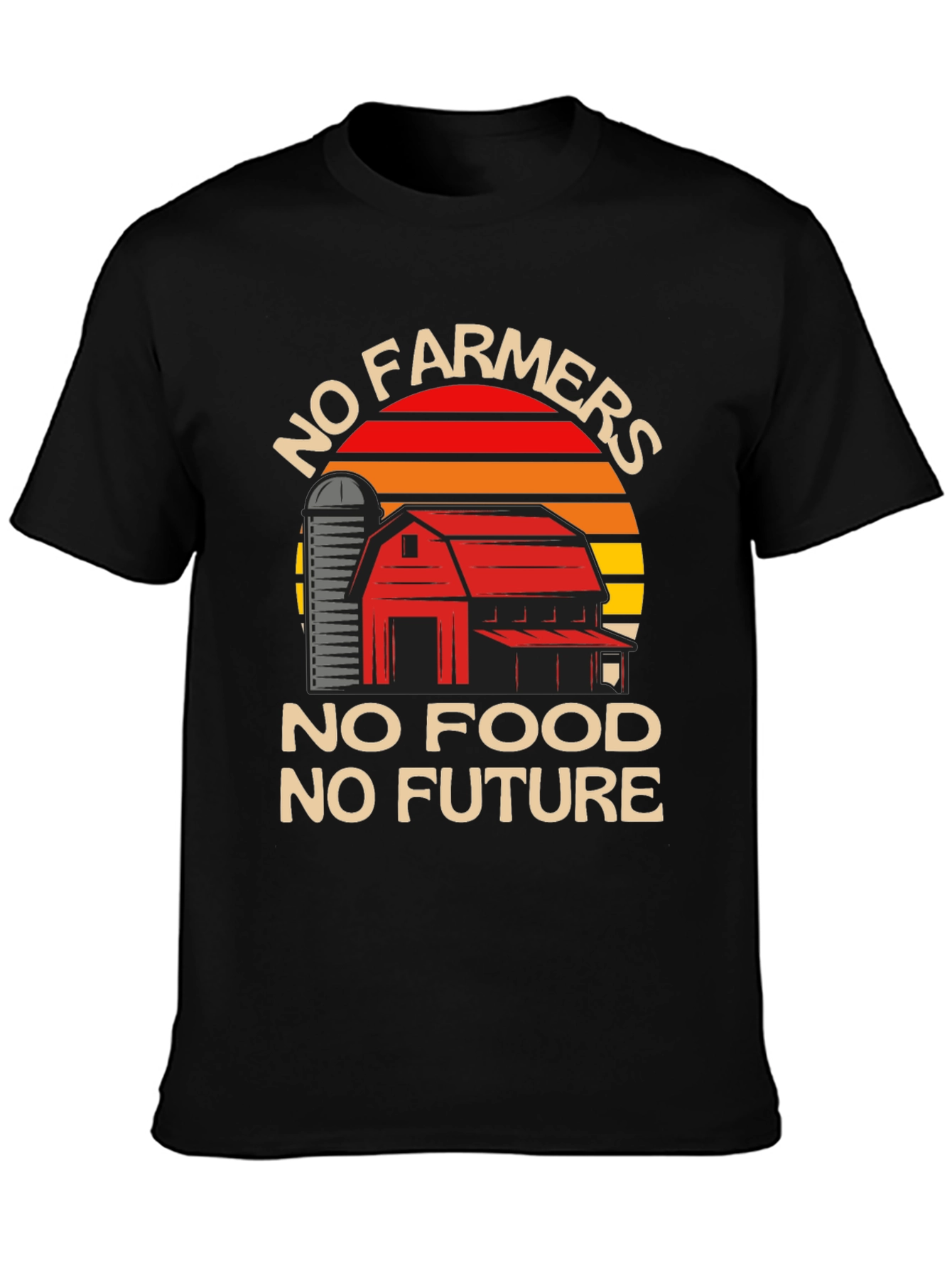 No Farmers T-Shirt - Food & Future Tee - 3
