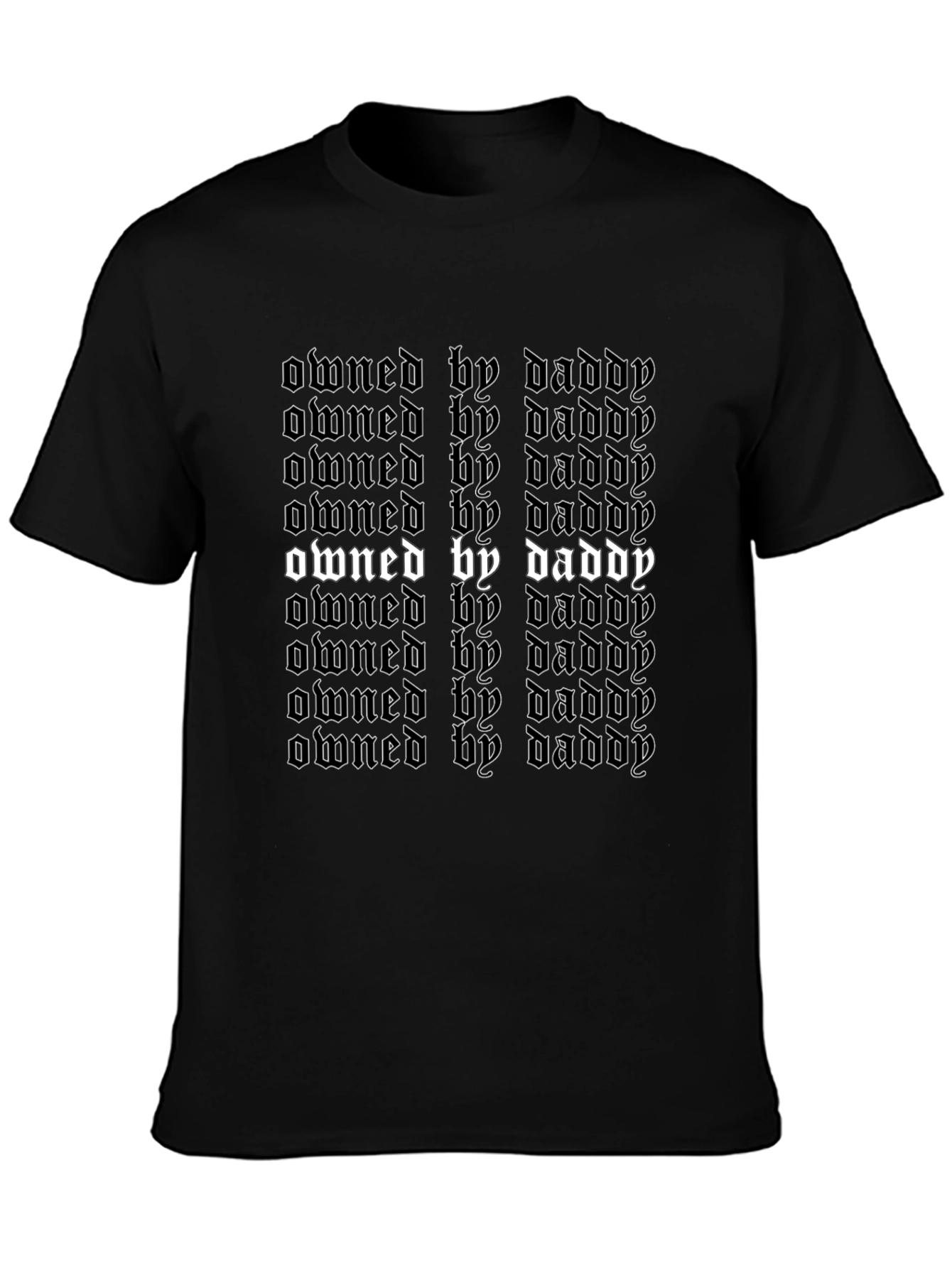 Black Owned By Daddy Graphic Tee view 3
