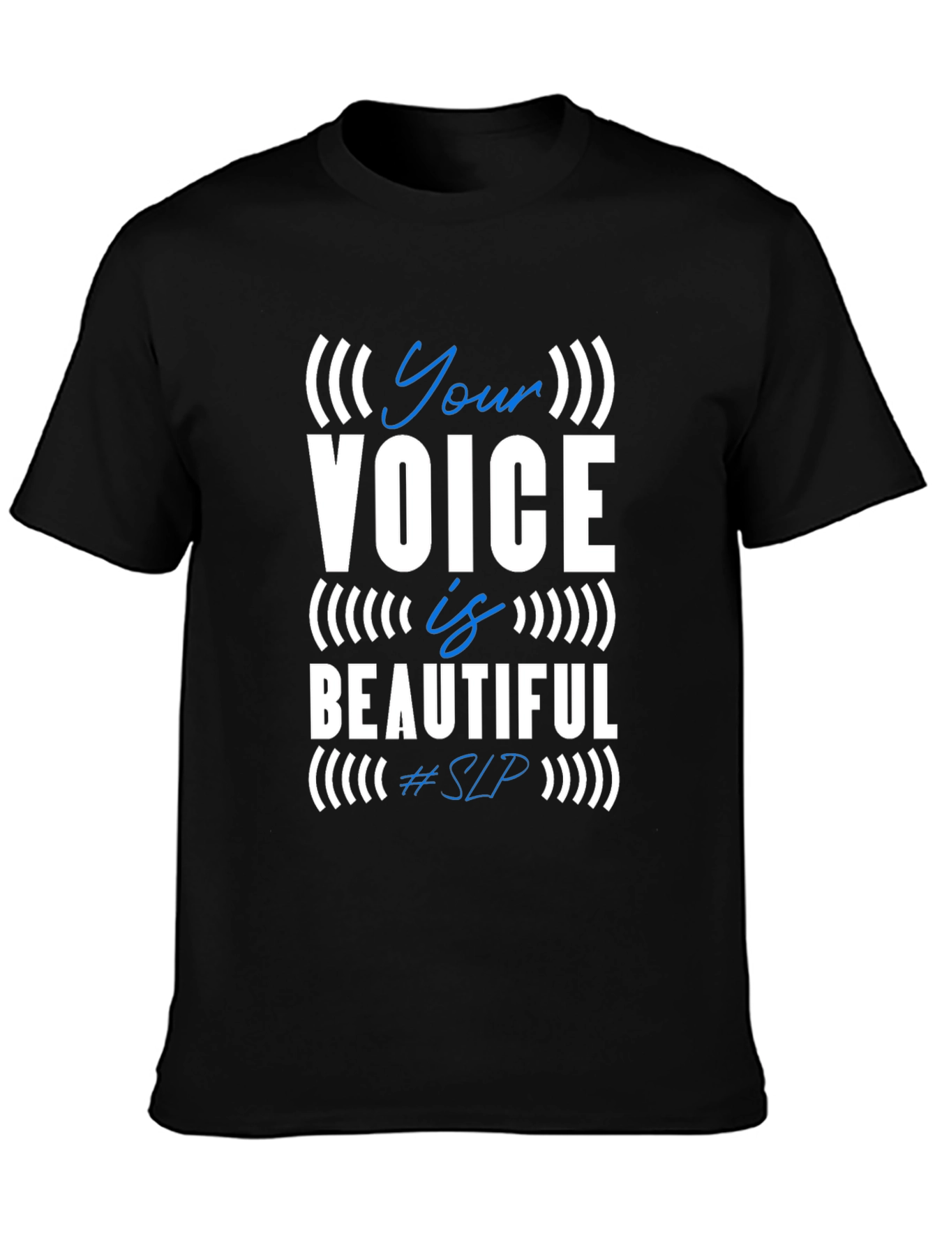 Black Your Voice is Beautiful T-Shirt view 3