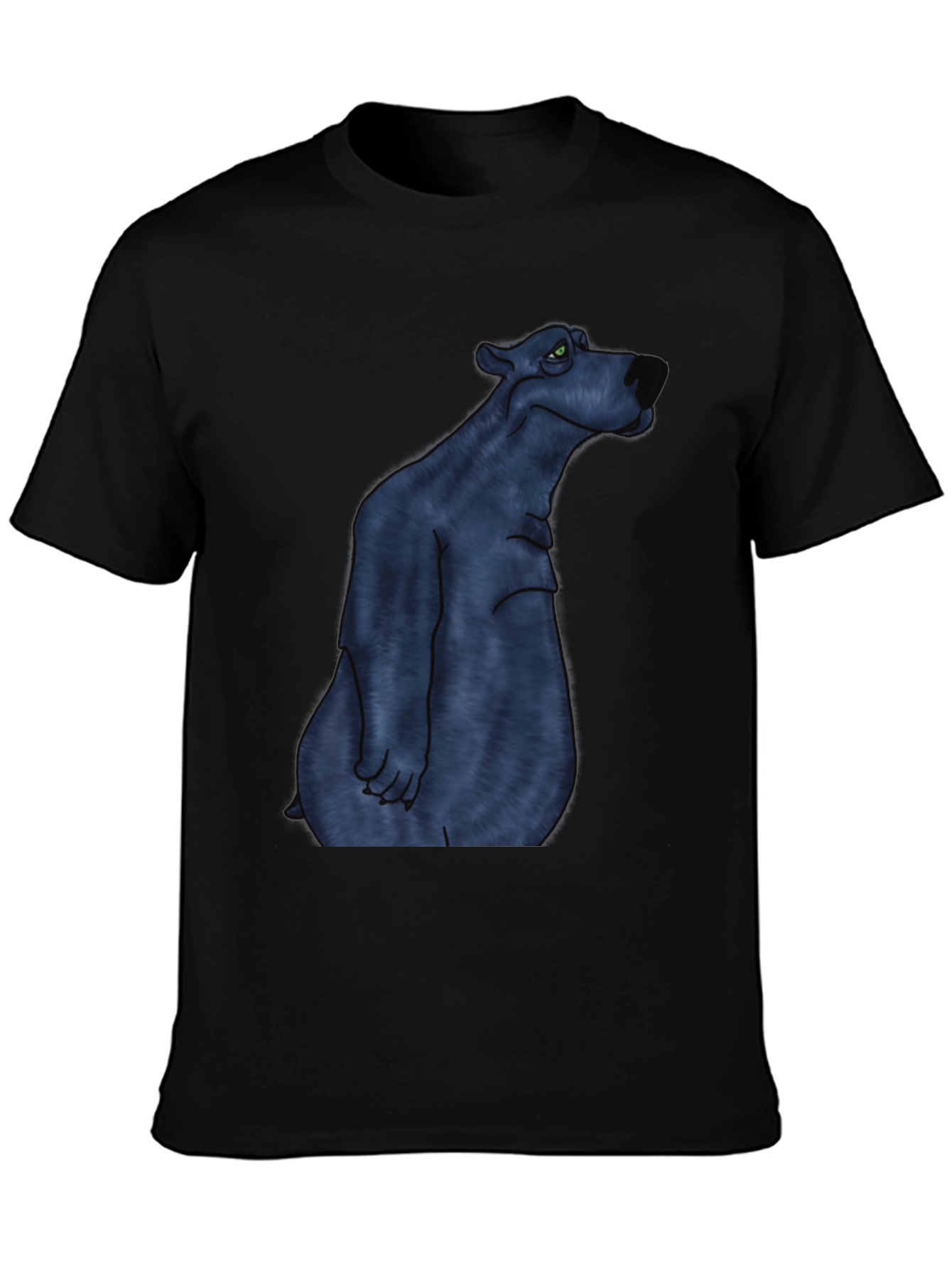 Black Black Bear Graphic Tee view 3