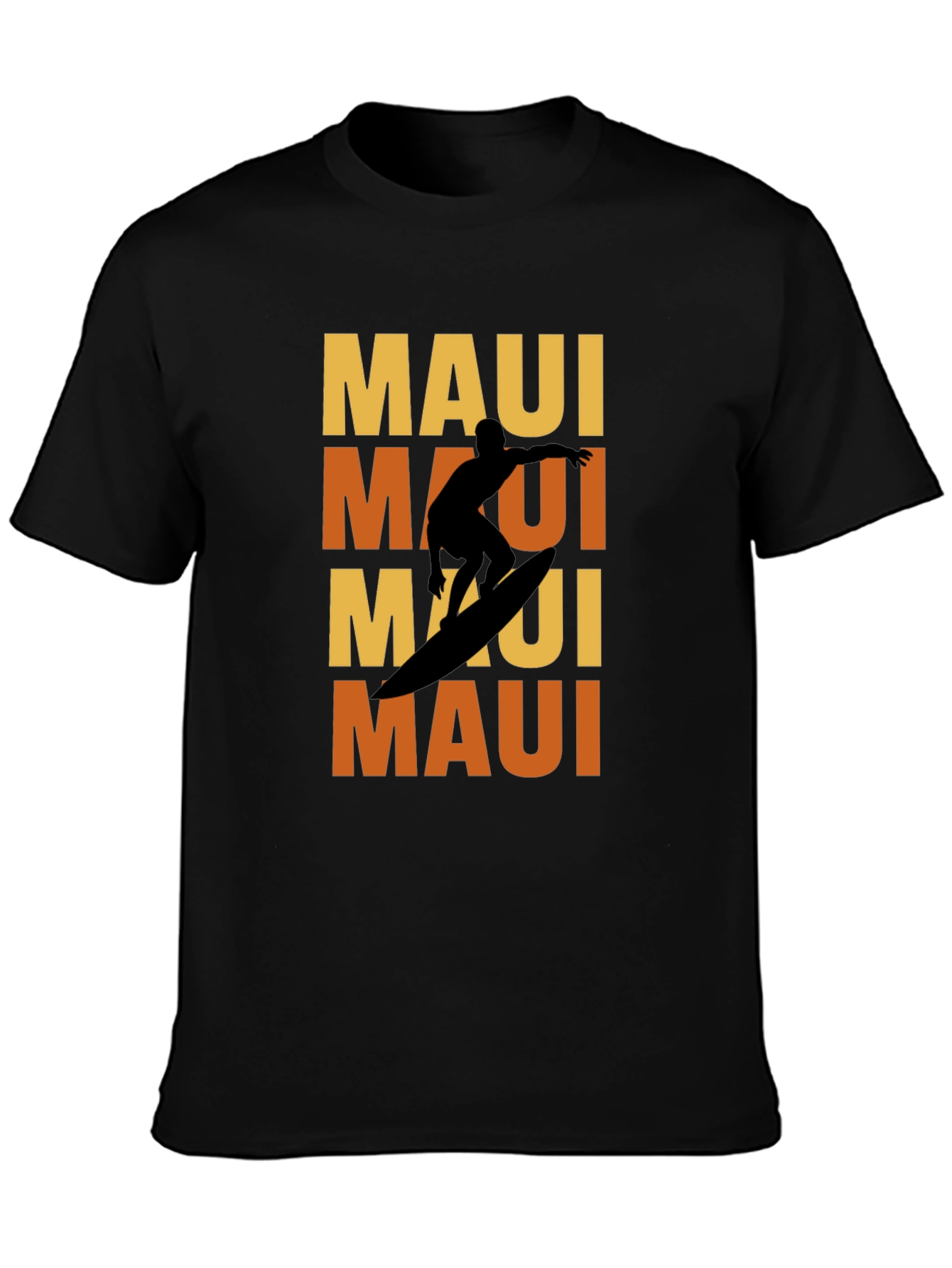 Maui Surfer T-Shirt - Retro Style - 3