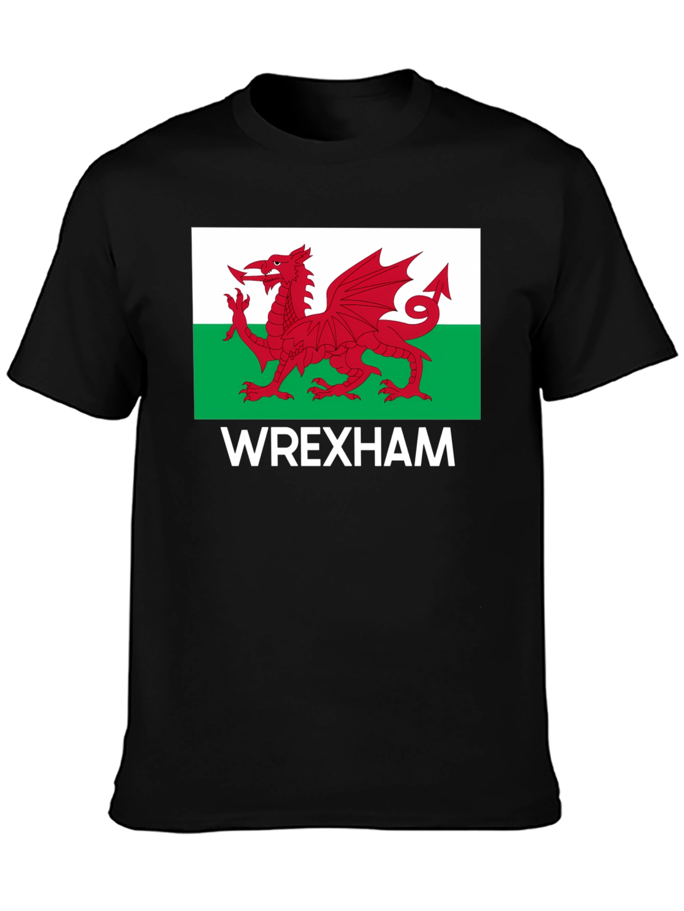 Wrexham Wales Flag T-Shirt - 3