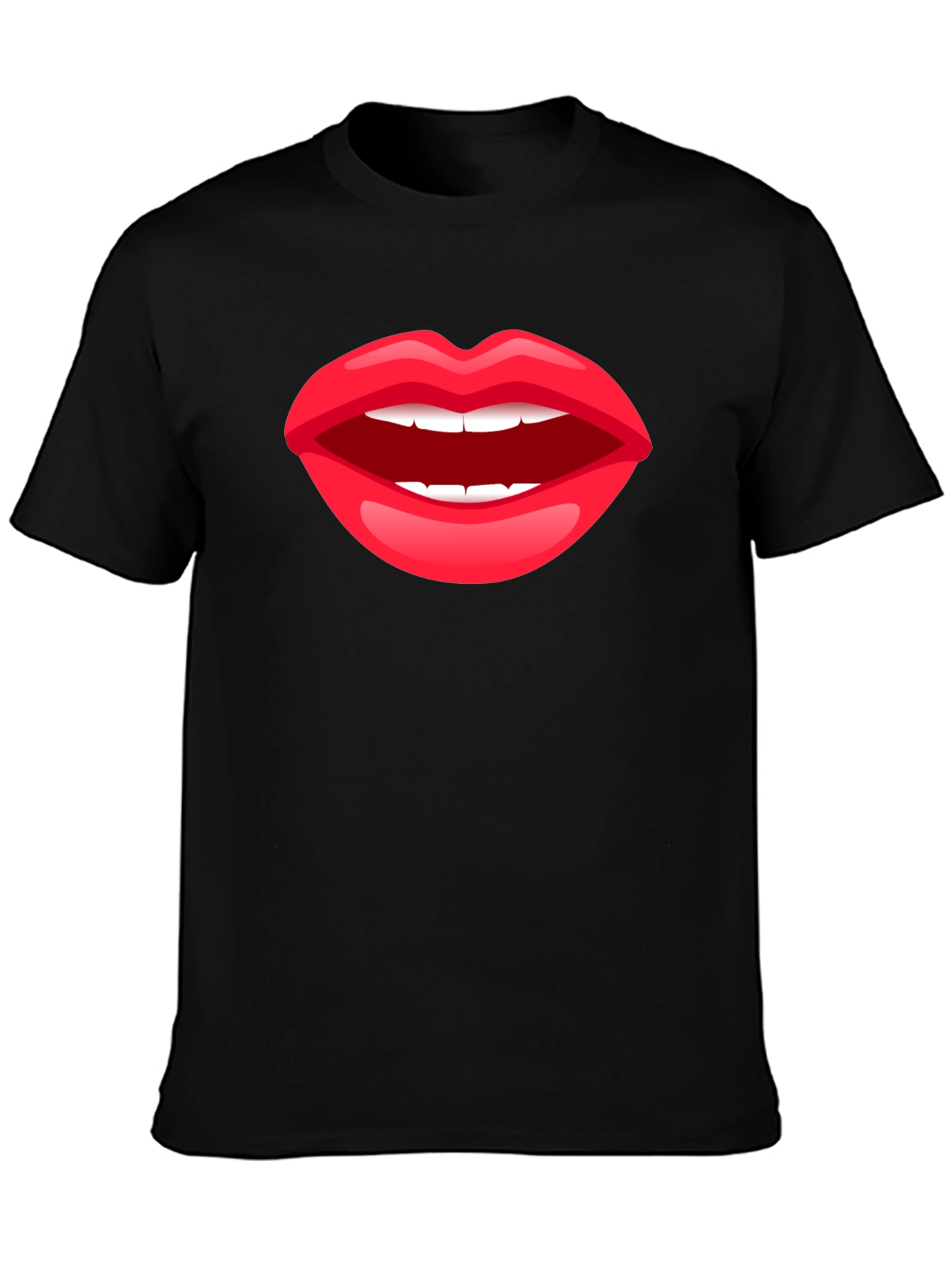 Black Lips Graphic Black T-Shirt view 3
