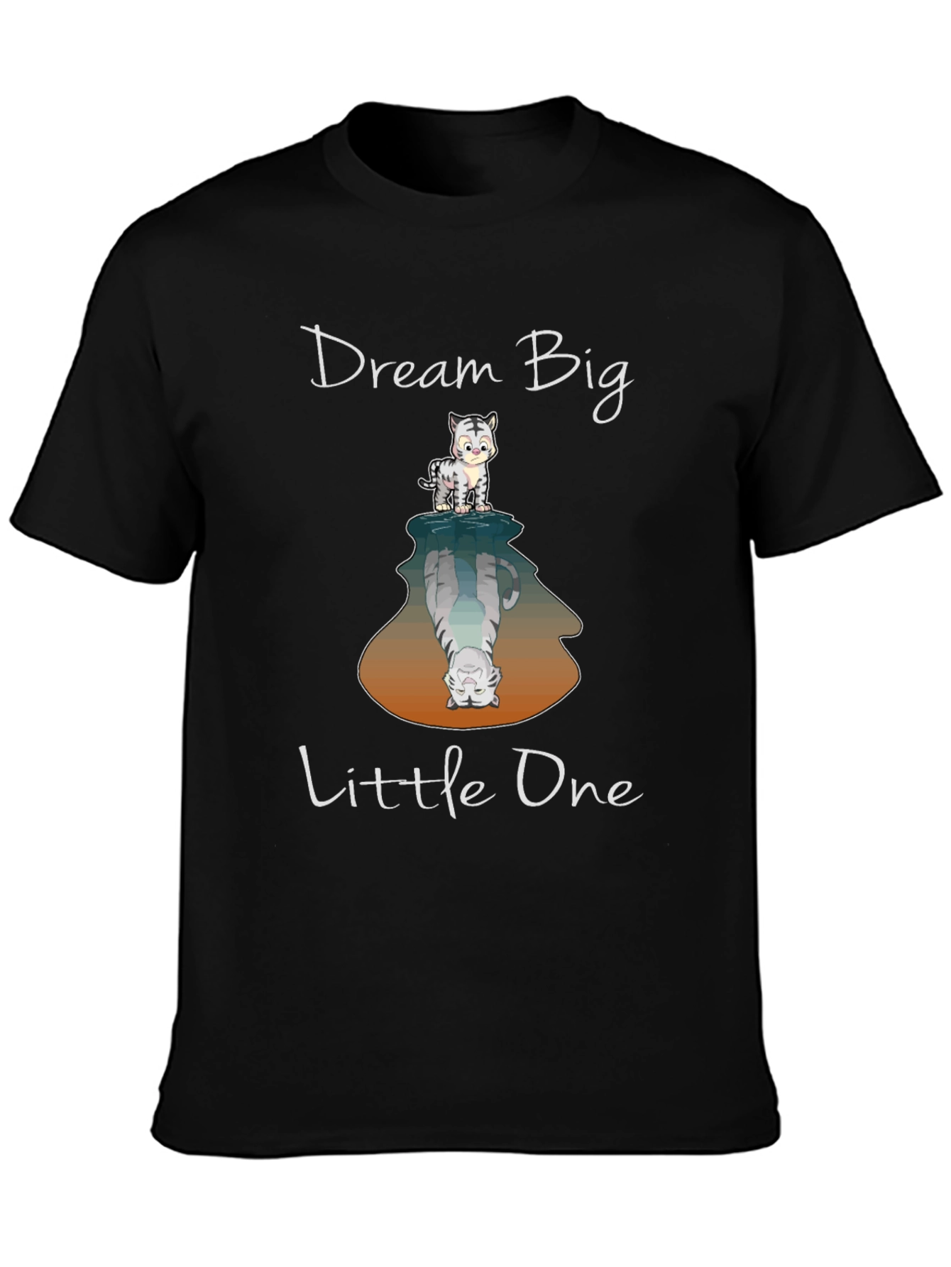 Black Dream Big Little One Graphic T-Shirt view 3