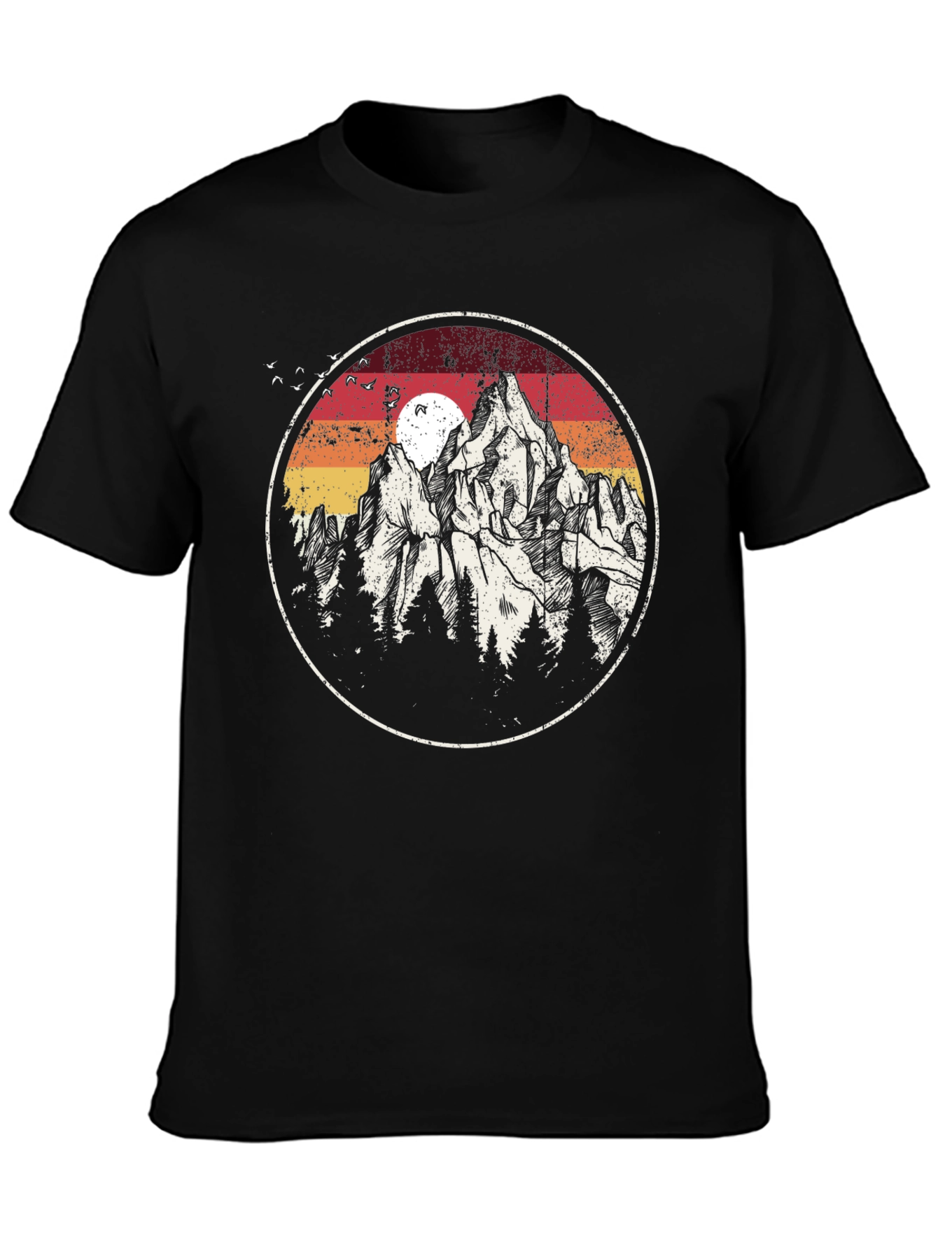 Black Mountain Graphic Tee - Adventure Awaits! view 3
