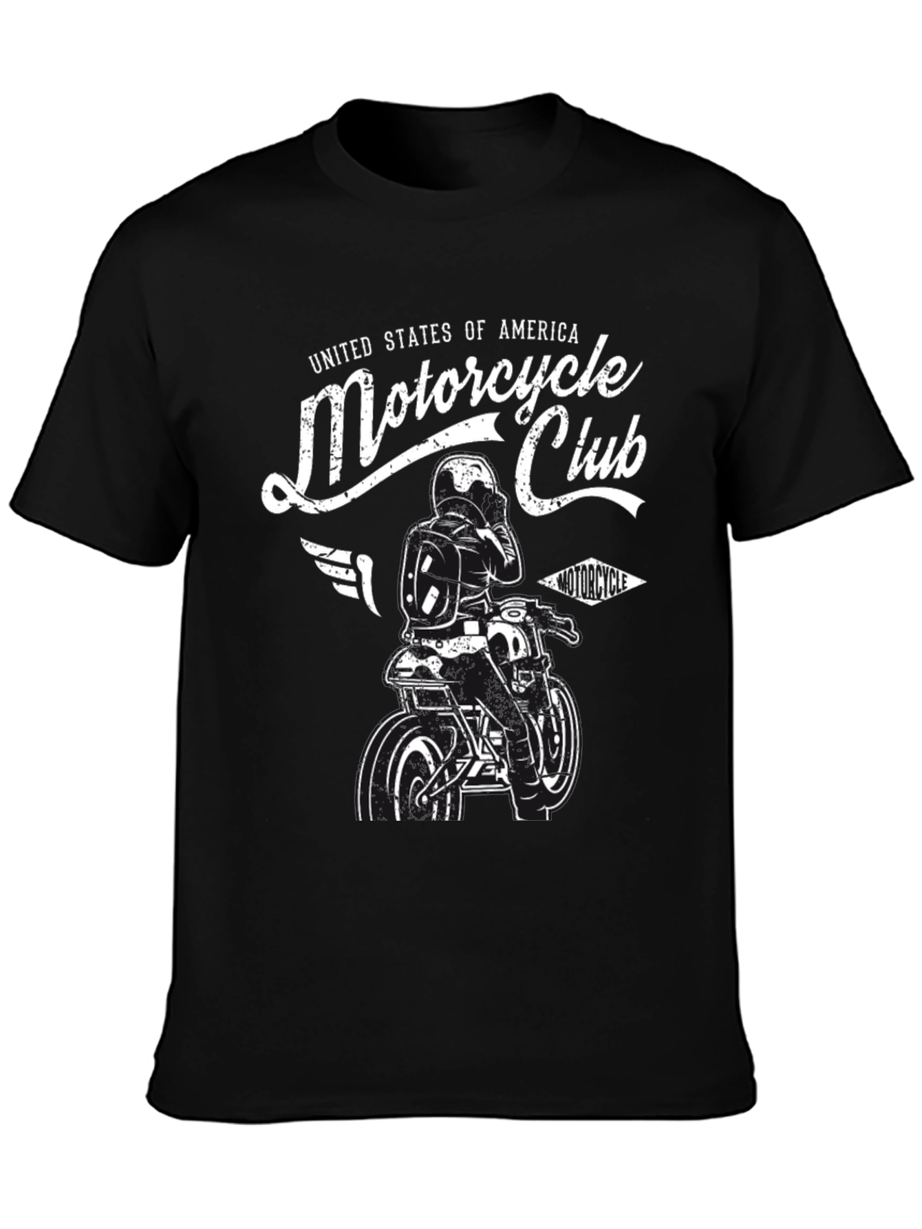Motorcycle Club Graphic Tee - United States of America - 3