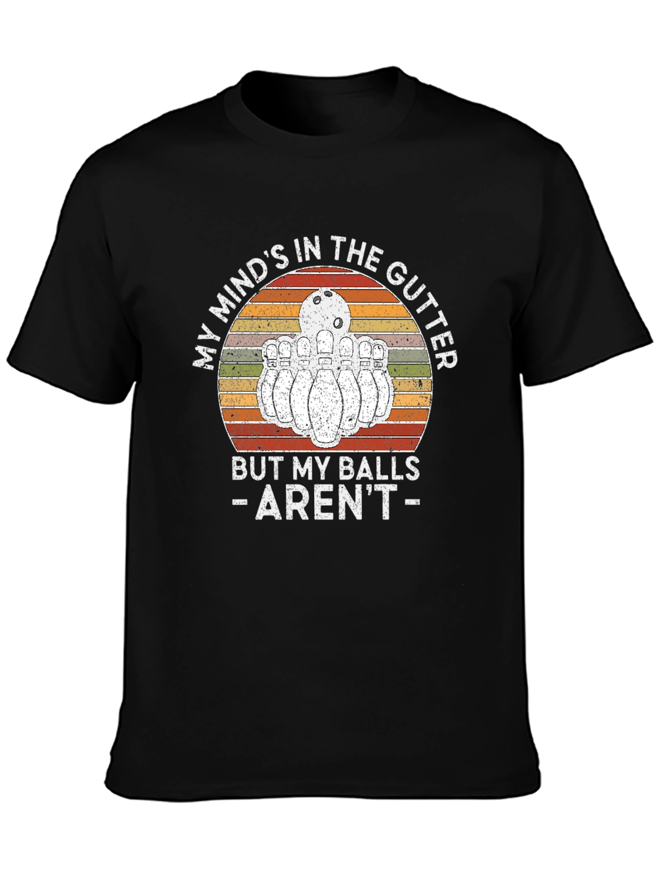 My Mind's In The Gutter Bowling T-Shirt - 3
