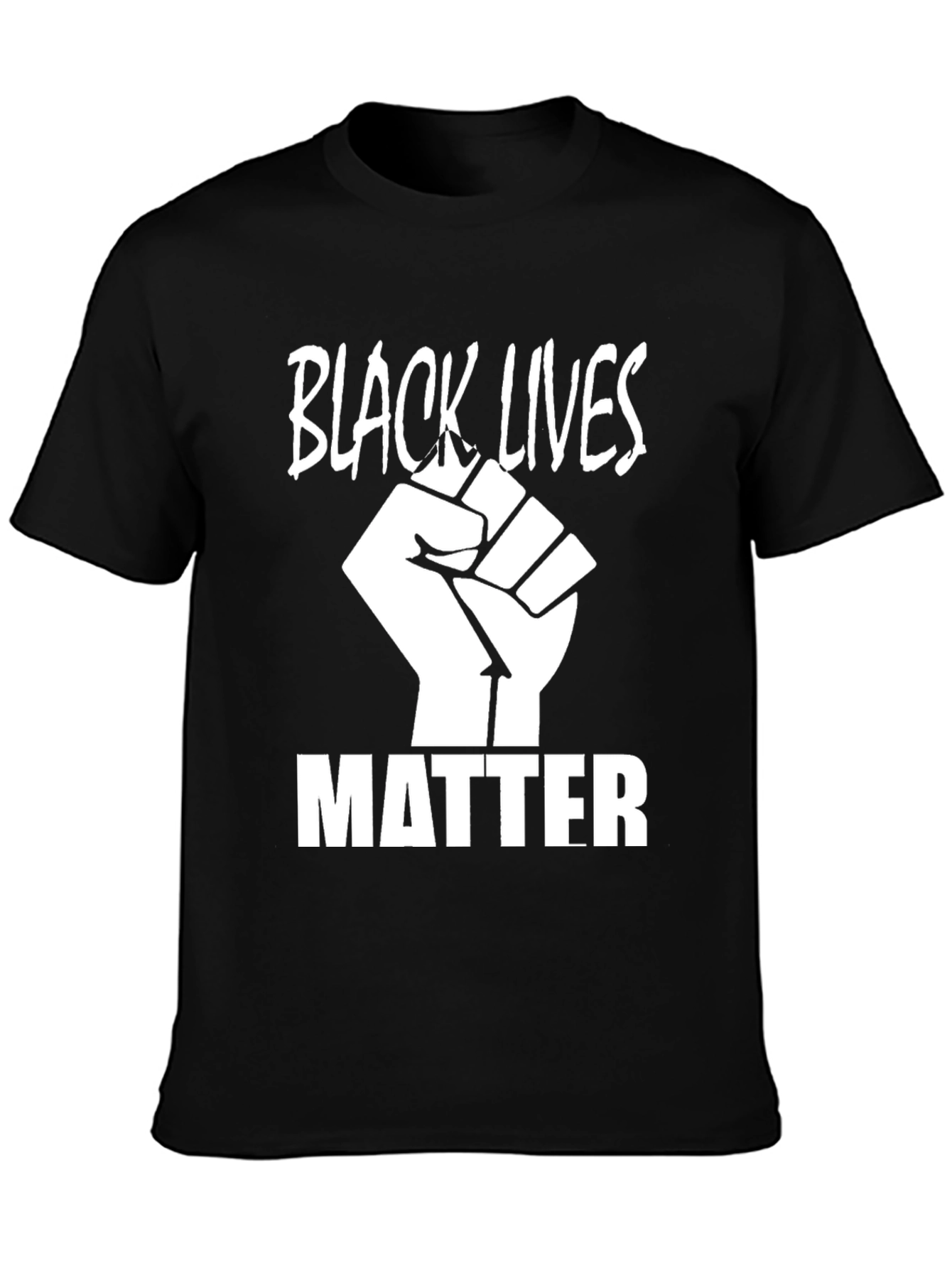 Black Black Lives Matter Graphic T-Shirt view 3