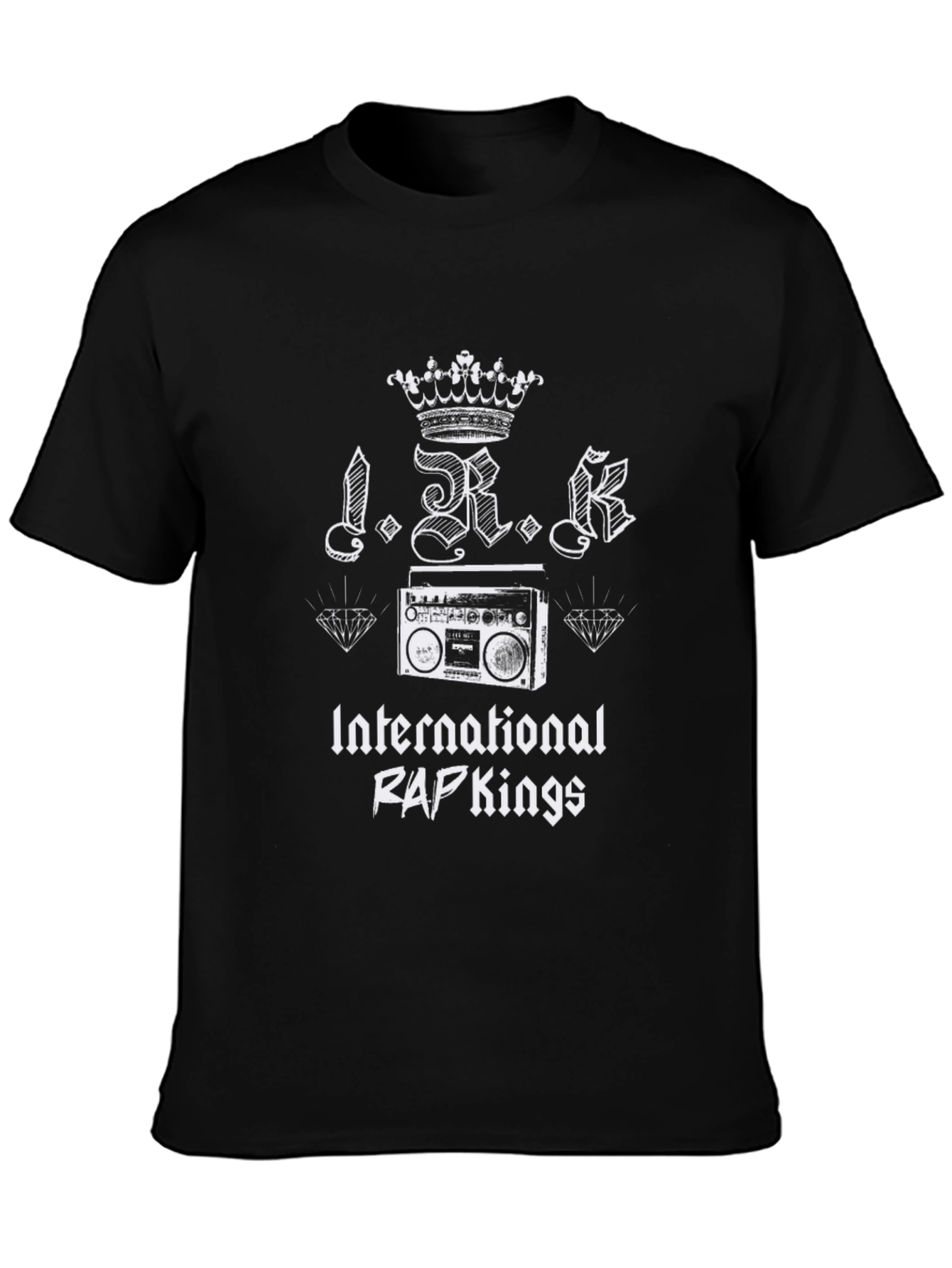 Black International RAPkings Graphic T-Shirt view 3