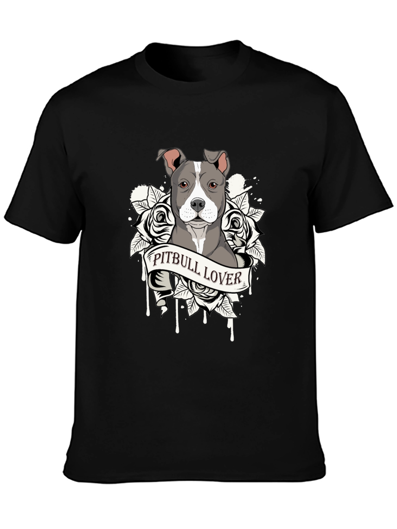 Pitbull Lover Graphic T-Shirt - 3
