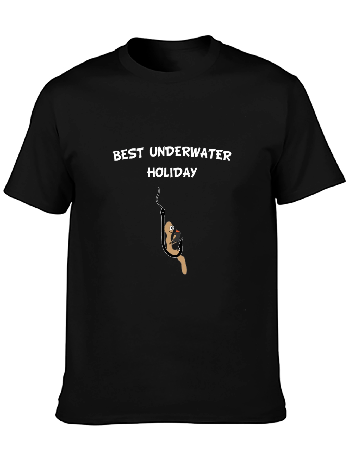 Best Underwater Holiday T-Shirt - Funny Fishing Tee - 3