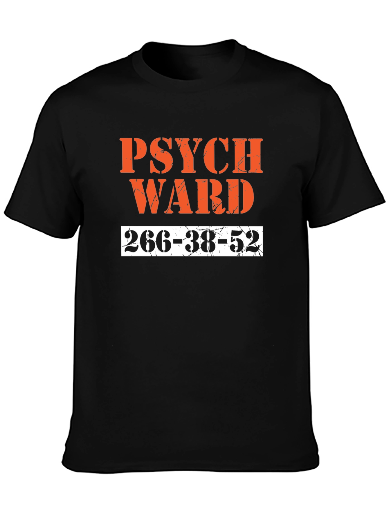 Black Psych Ward Graphic Novelty T-Shirt view 3