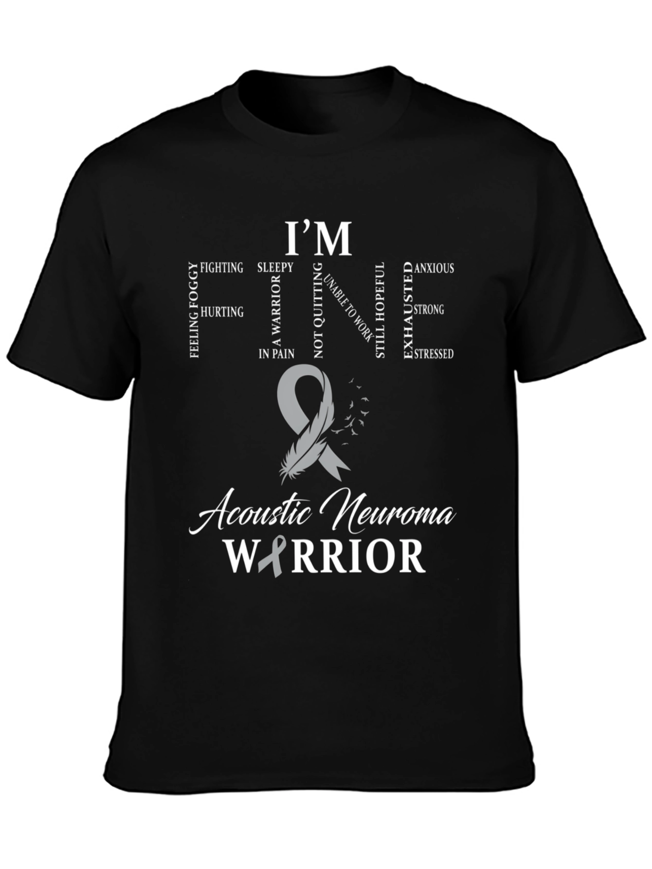 Acoustic Neuroma Warrior T-Shirt - 3