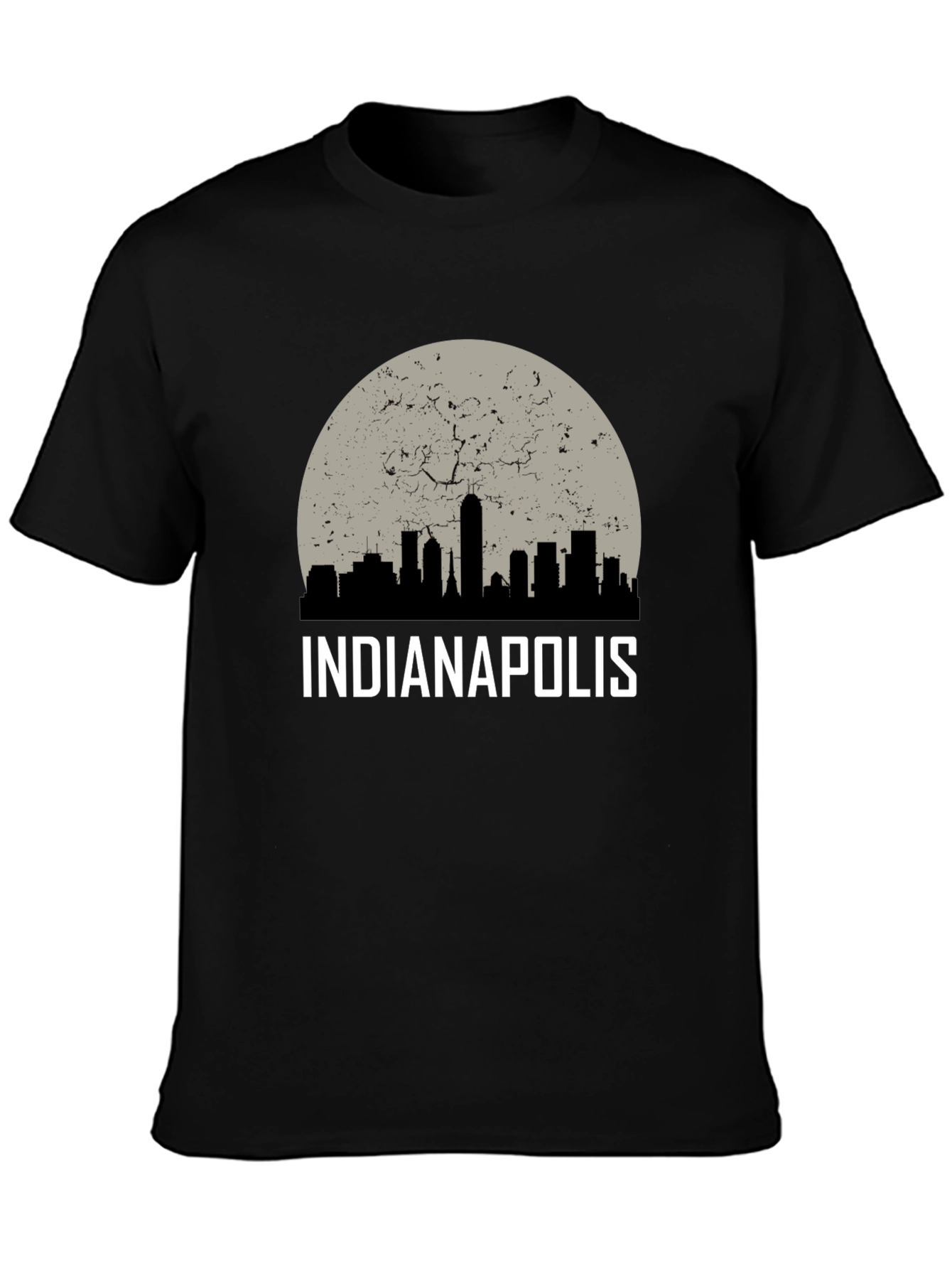 Indianapolis Skyline Graphic T-Shirt - 3