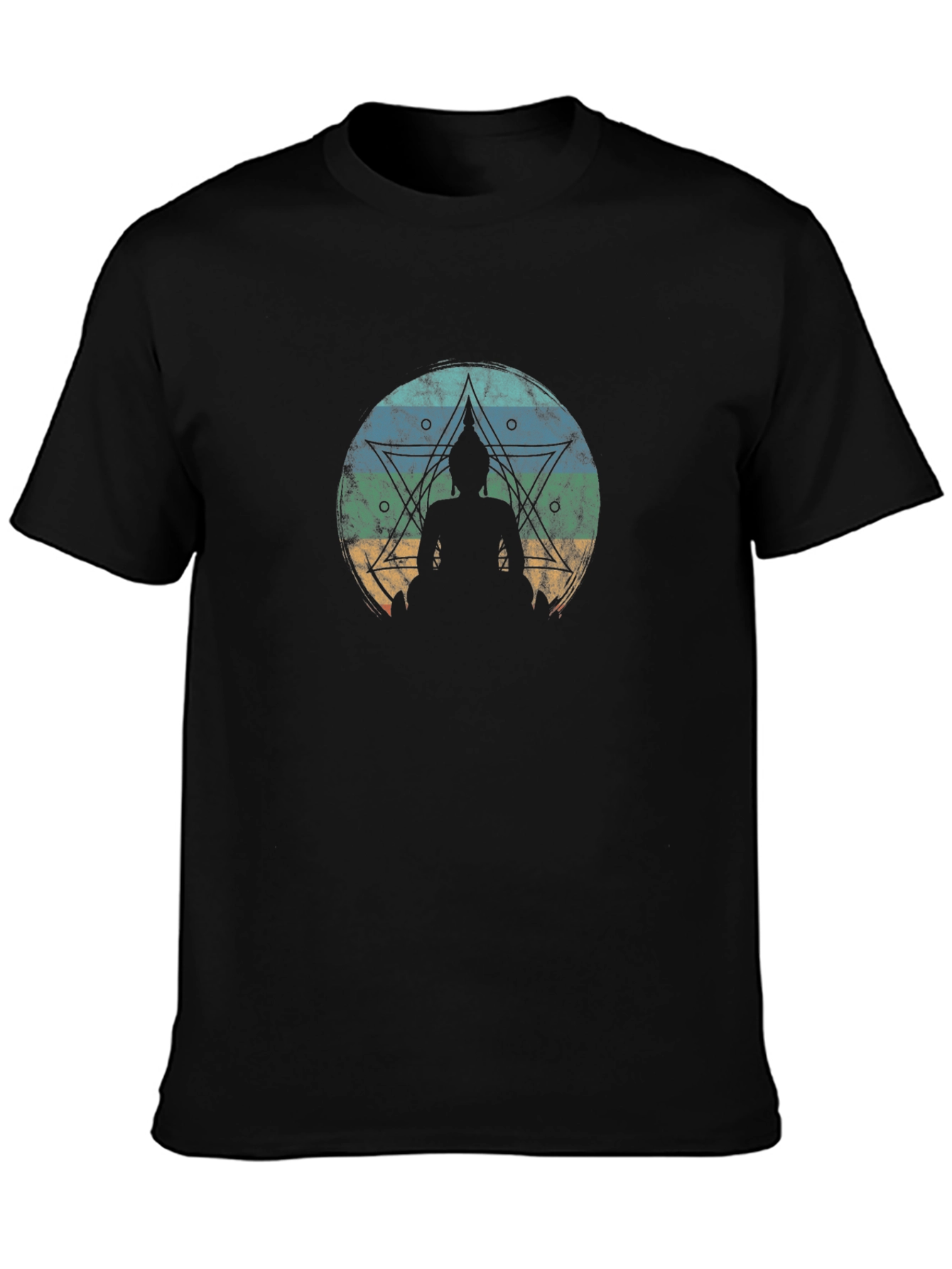 Zen Buddha Graphic Tee - 3