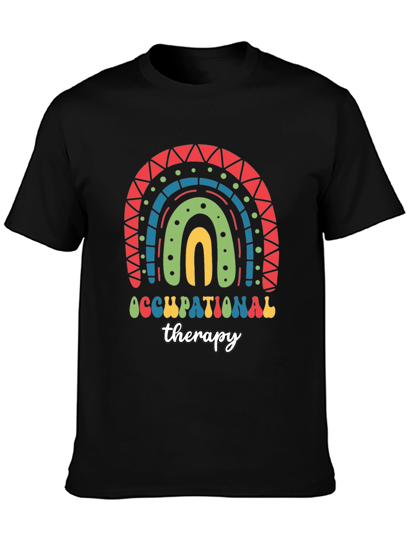 Occupational Therapy Rainbow T-Shirt - 3