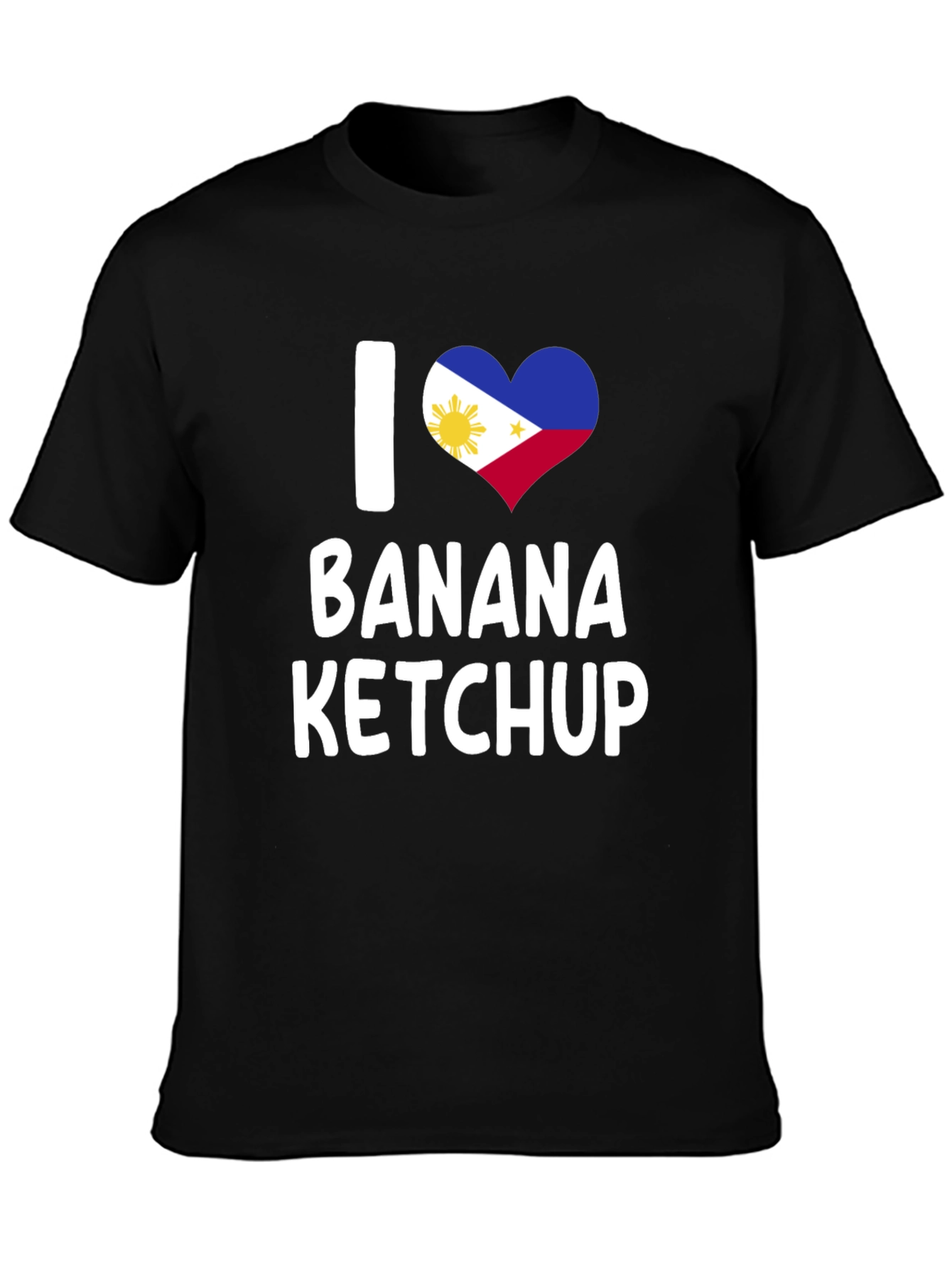 I Heart Banana Ketchup Tee - Novelty Graphic T-Shirt - 3