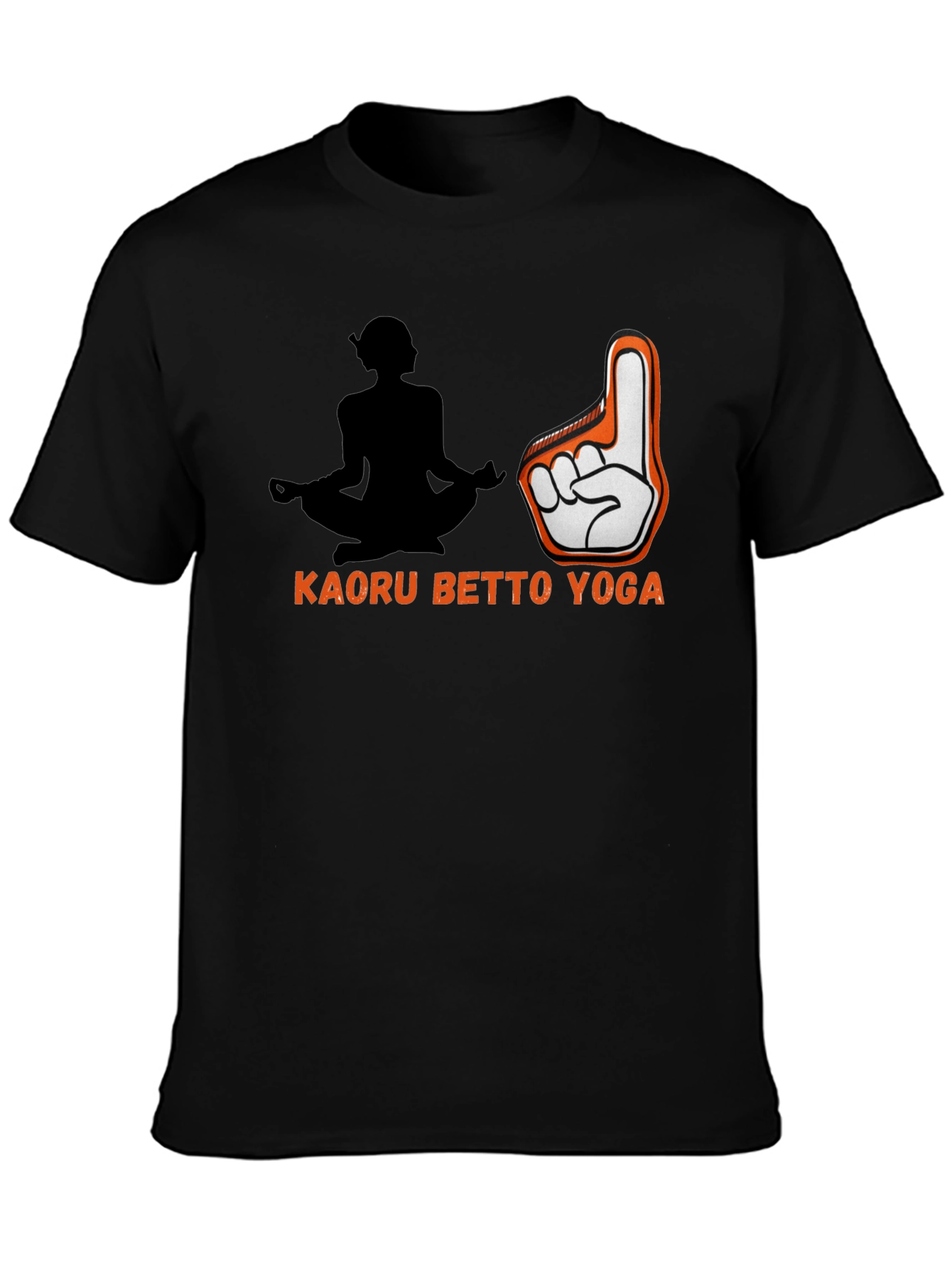 Black Kaoru Betto Yoga Black T-Shirt view 3