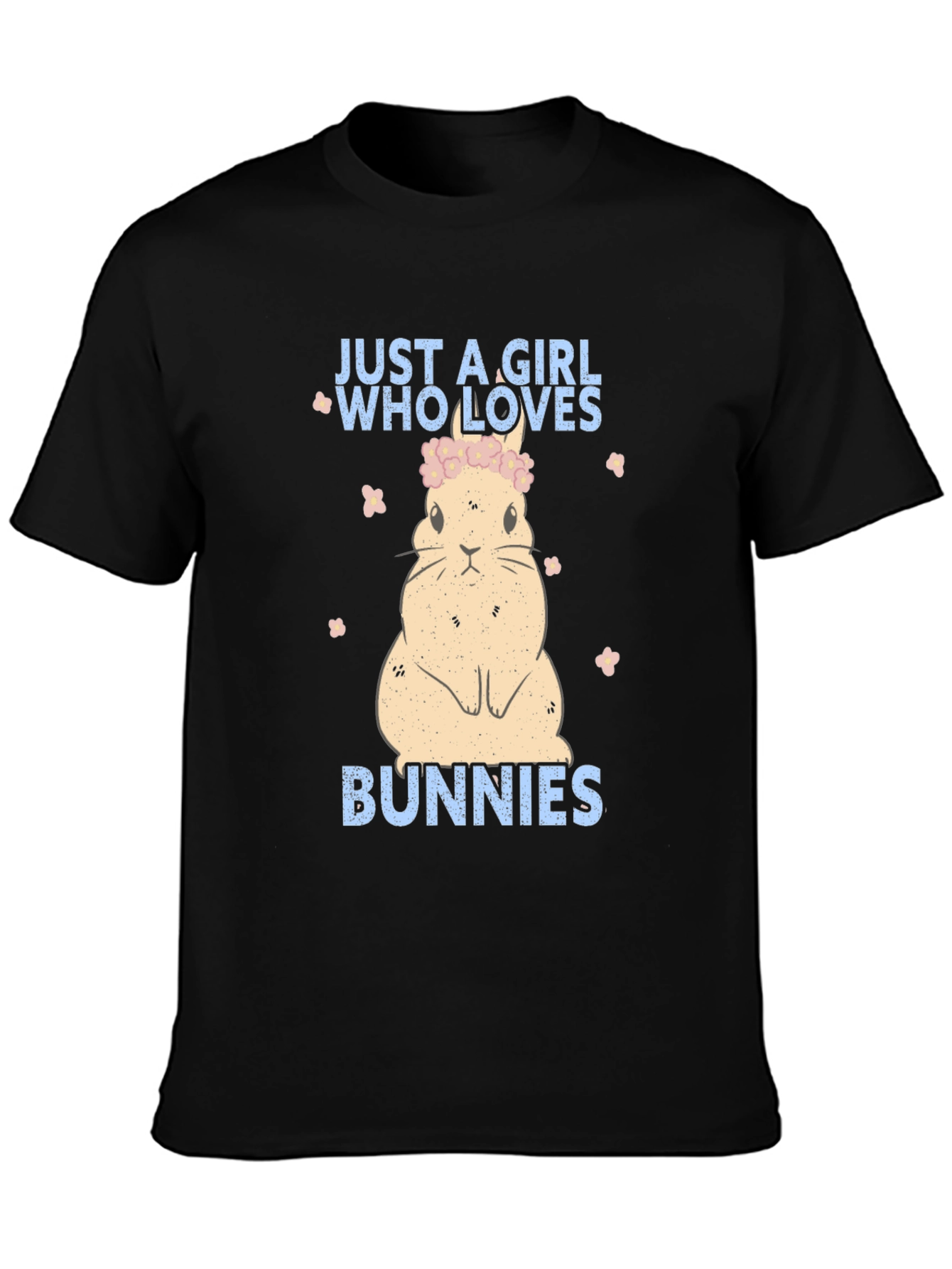 Just a Girl Who Loves Bunnies T-Shirt - 3
