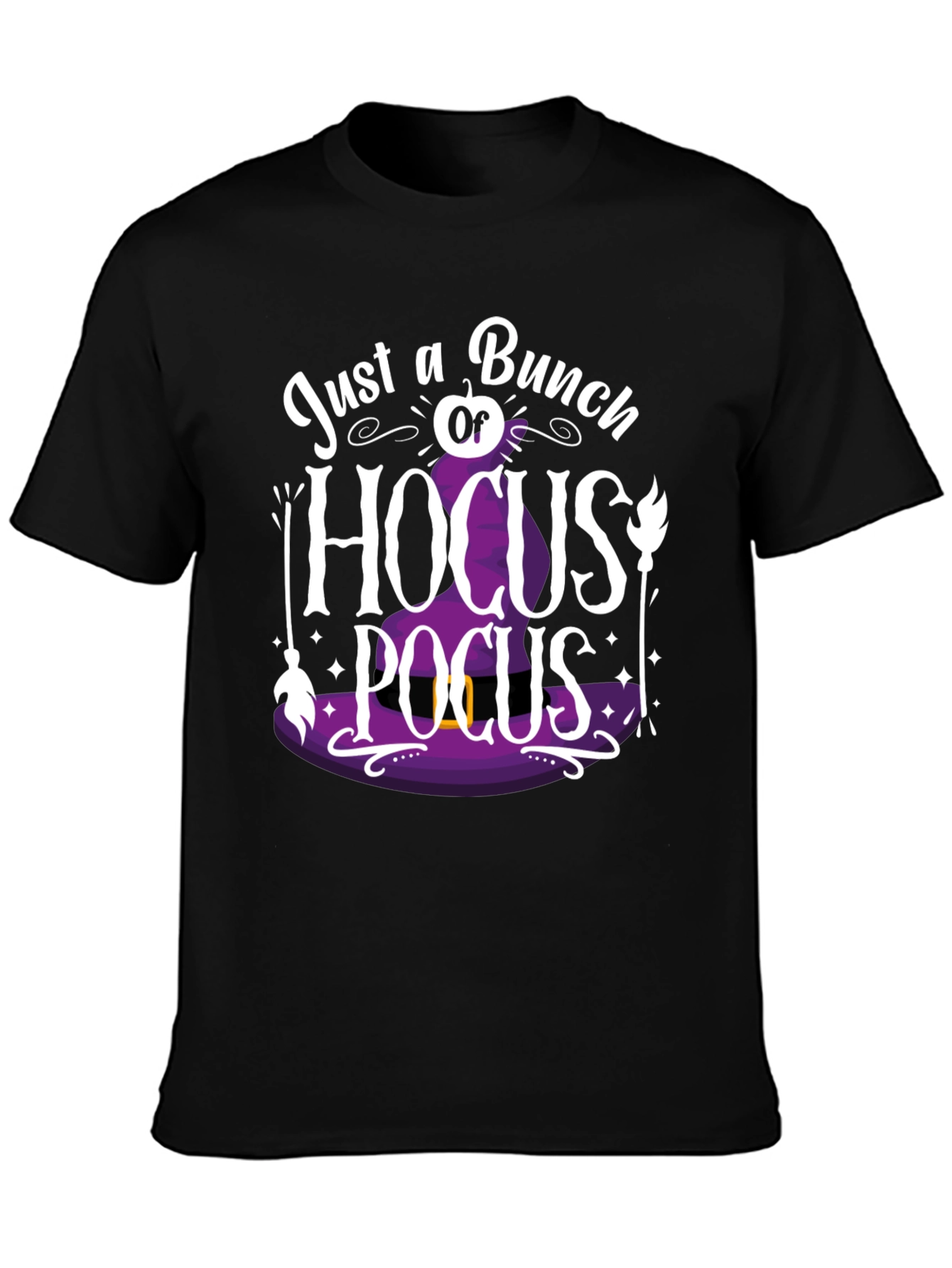 Black Hocus Pocus Halloween Graphic Tee view 3