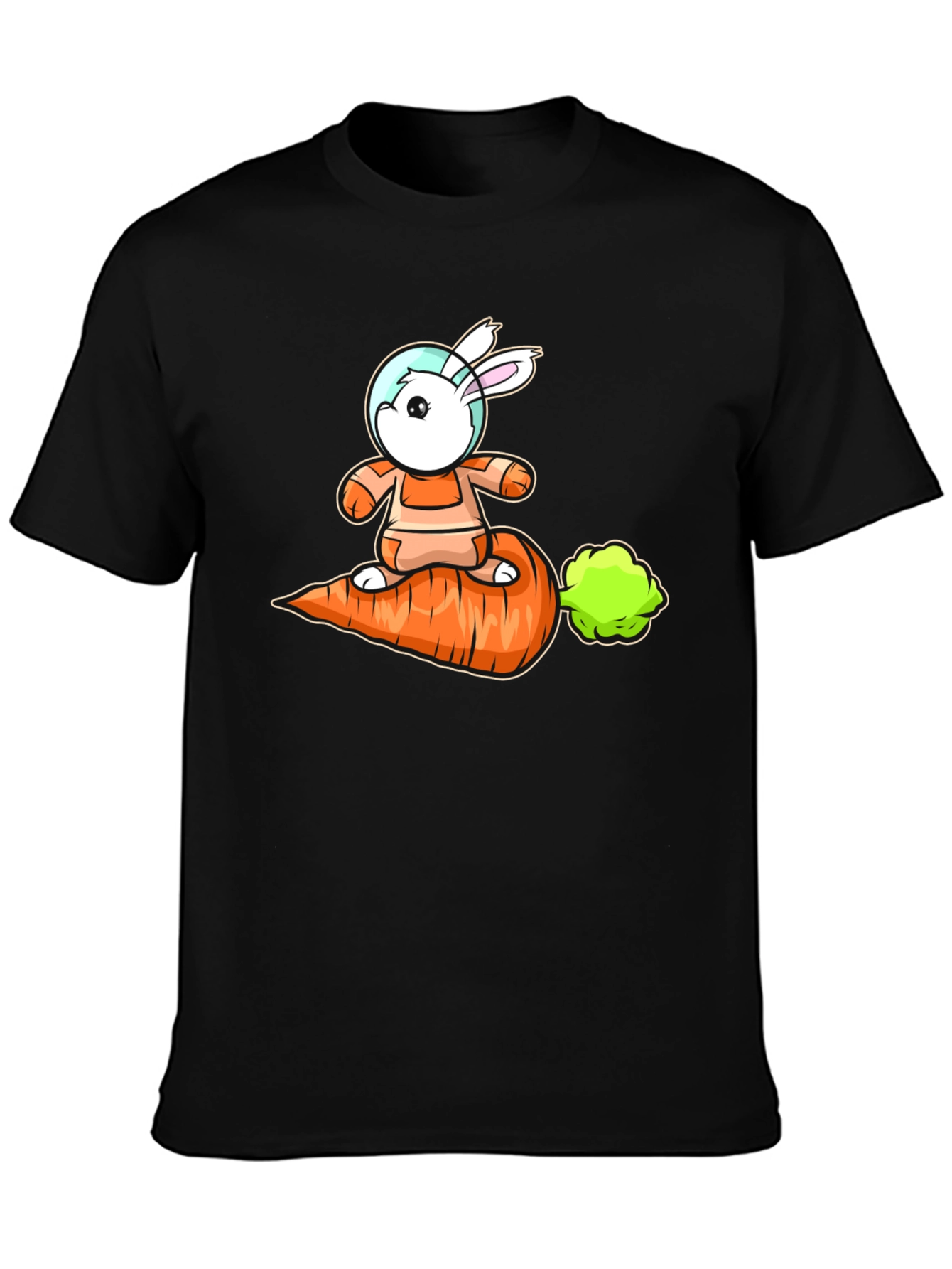 Astronaut Bunny Carrot T-Shirt - 3