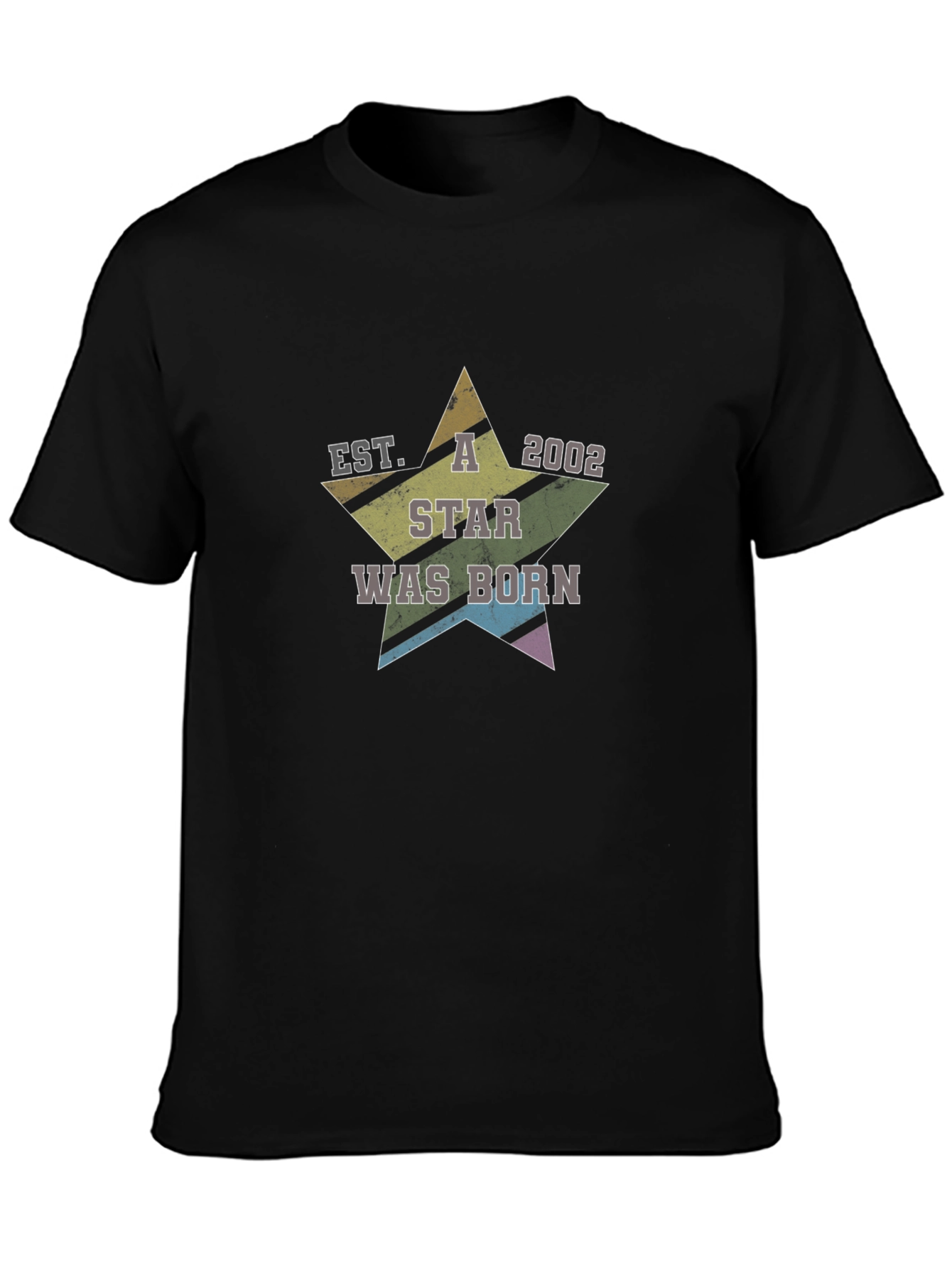 Black Est. 2002 A Star Was Born T-Shirt view 3