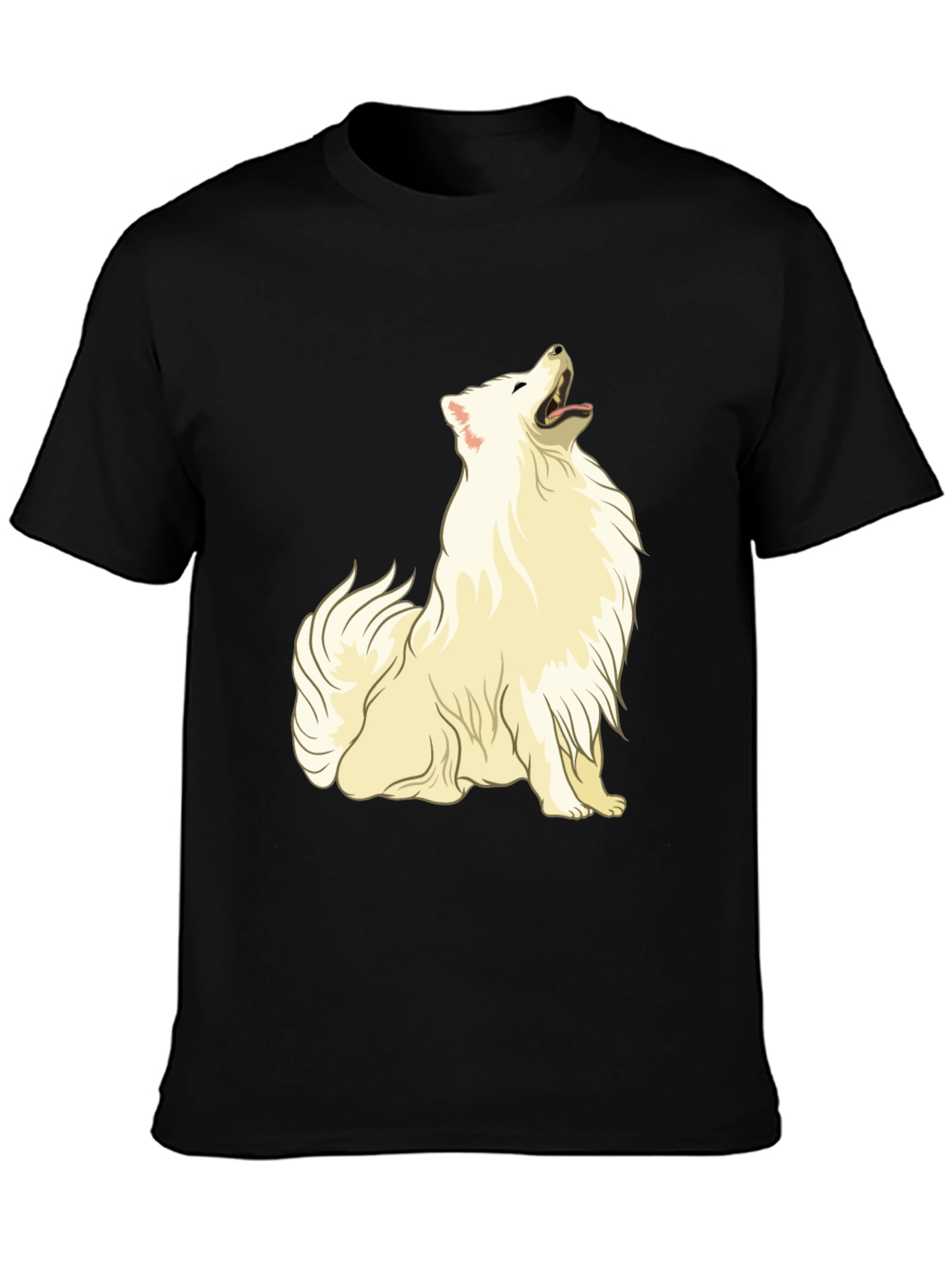 Black Dog Graphic Black T-Shirt view 3