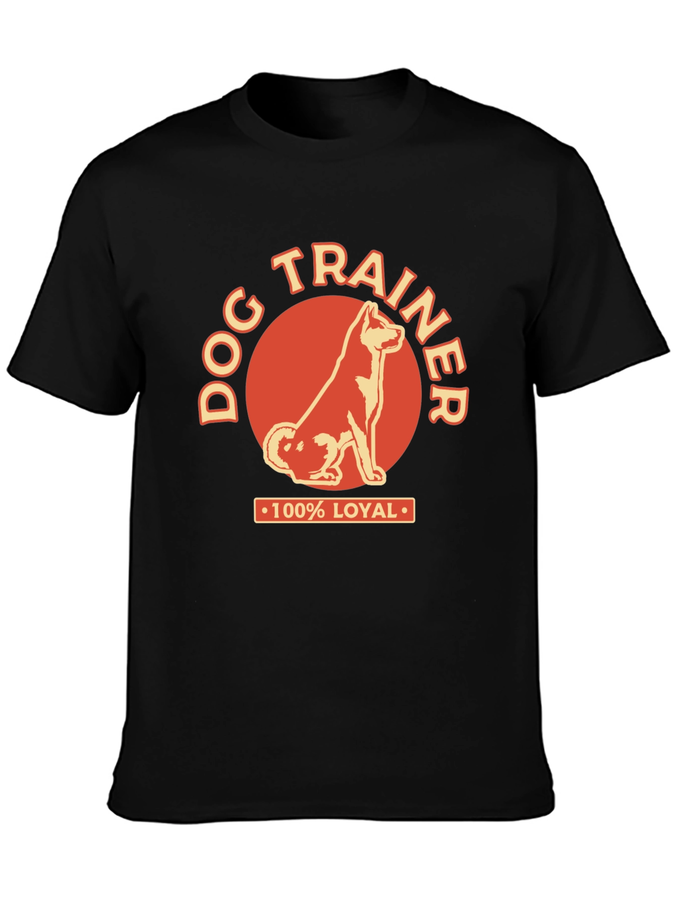 Dog Trainer 100% Loyal Graphic Tee - 3