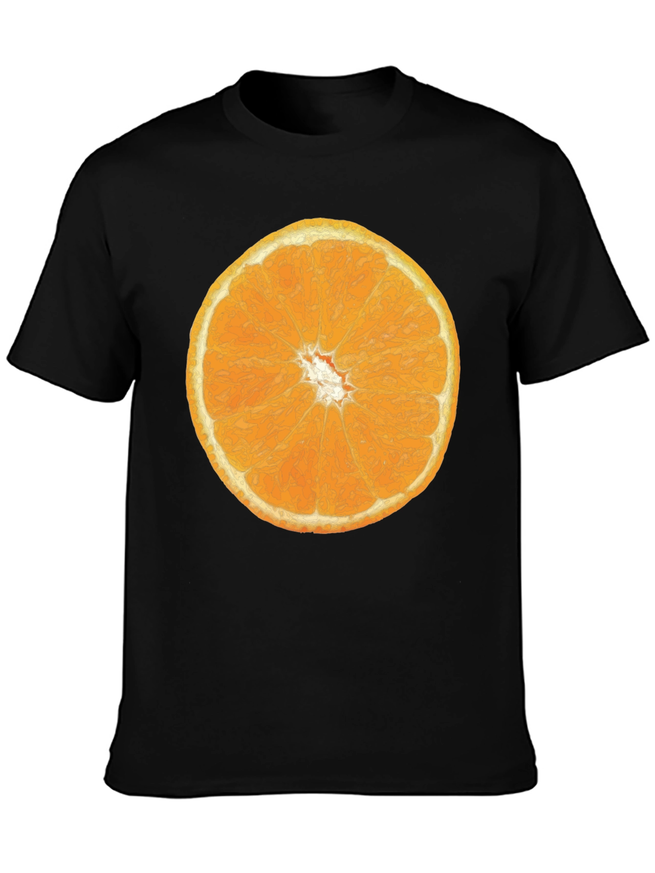 Orange Slice Graphic Tee - Citrus Fruit T-Shirt - 3