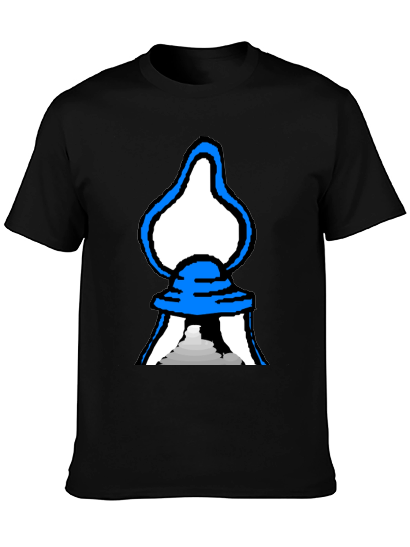 Black Funky Graphic Tee - Lancer Inspired Design view 3