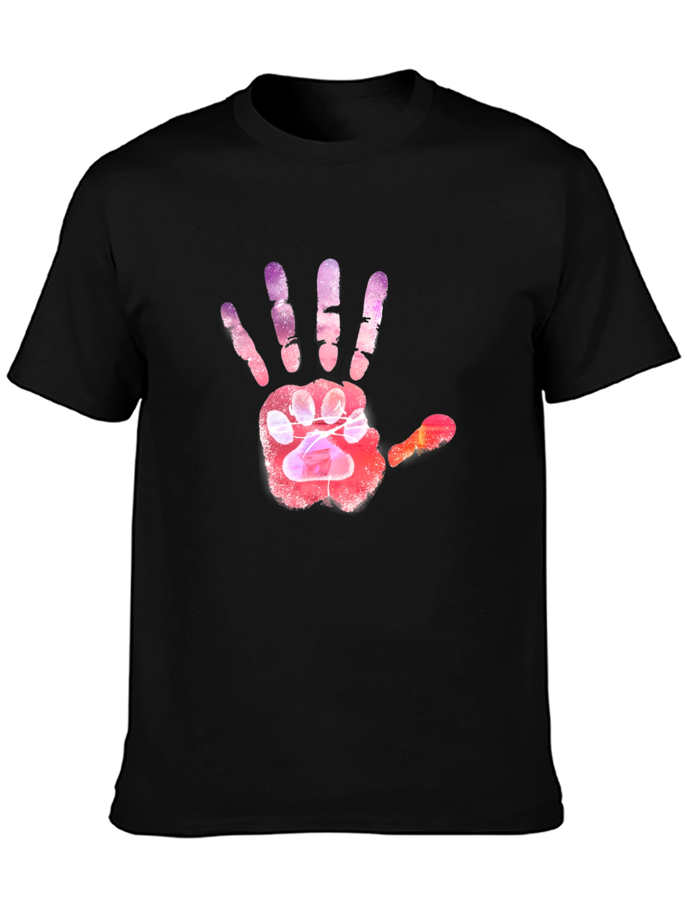 Paw Print Hand T-Shirt - 3
