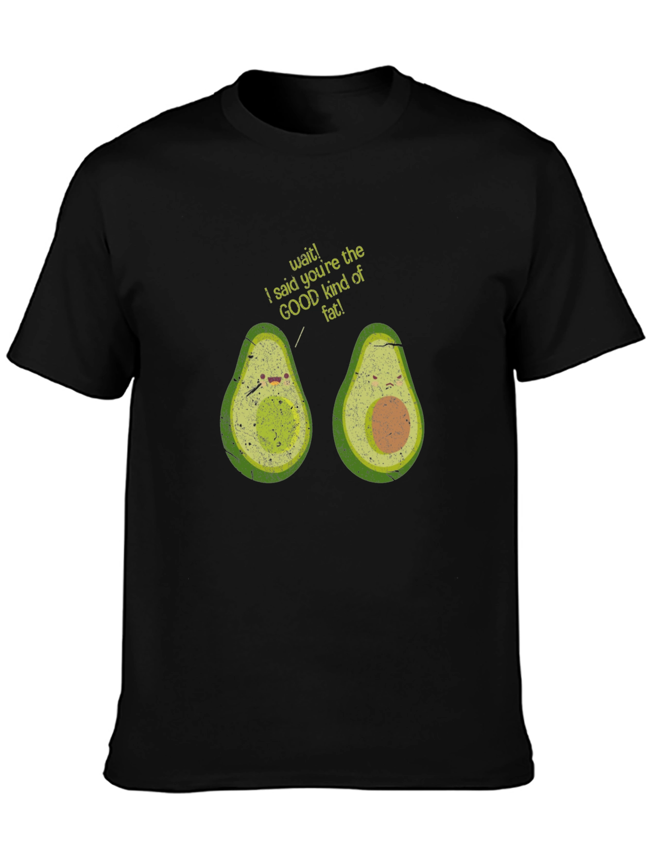 Black Avocado Good Fat Graphic T-Shirt view 3
