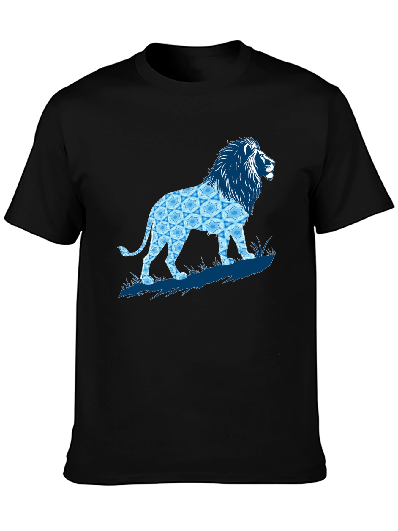 Black Lion Graphic T-Shirt - Stylish Men's Tee view 3