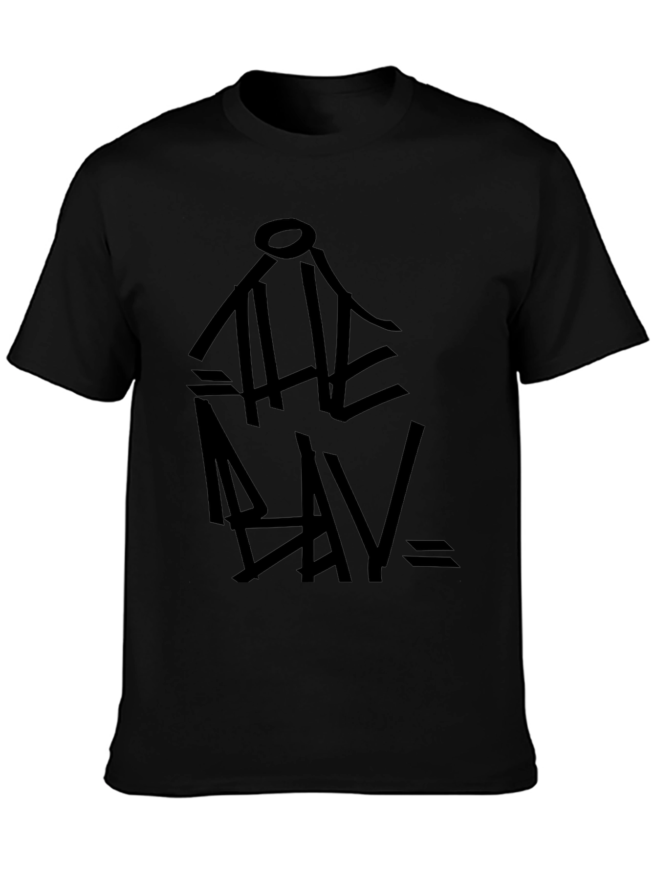 Black The Bay Black Graphic Tee view 3